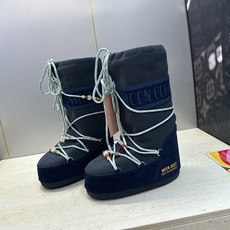 MOON BOOT 2026秋冬新款情侣新款时尚系带拼色中筒女靴 Park Soulmate 防寒保暖羽绒平底圆头雪地 MOON BOOT 2026秋冬新款情侣新款时尚系带拼色中筒女靴 Park Soulmate 防寒保暖羽绒平底圆头雪地