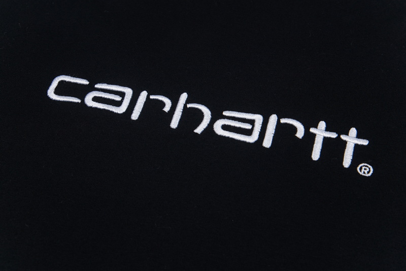 “Carhartt WIP Classic Logo Embroidered Short Sleeve Shirts in Various Colors and Sizes” - 图片 4