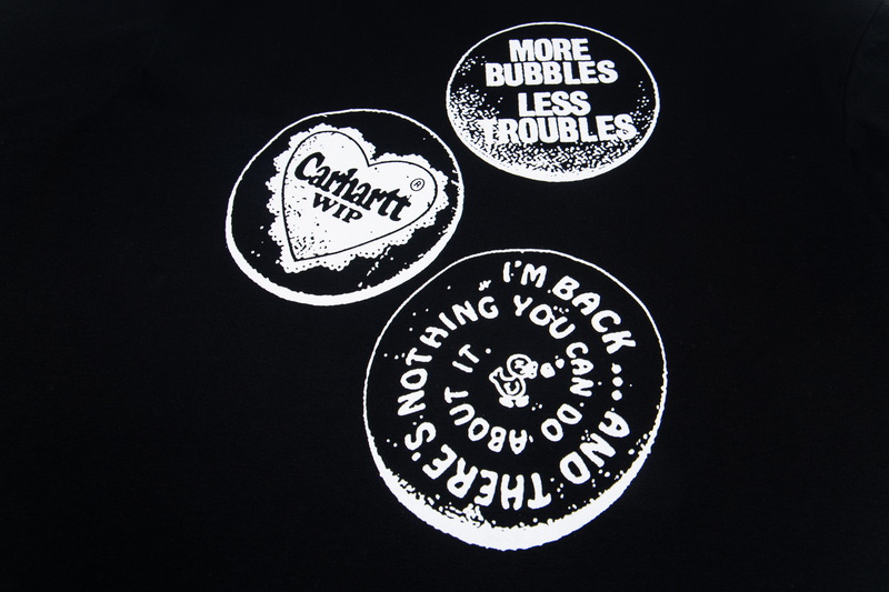 Carhartt WIP 25sss Print in Black & White, Sizes S-XL, 260g Fabric. - 图片 6