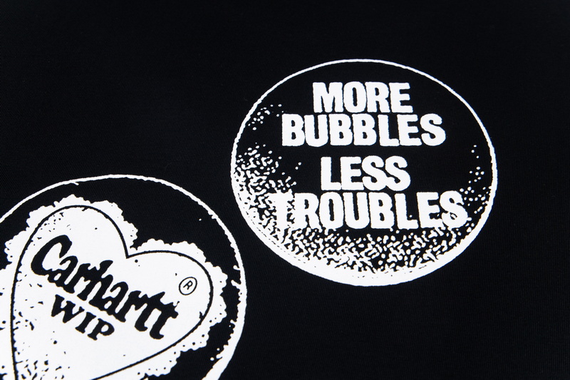 Carhartt WIP 25sss Print in Black & White, Sizes S-XL, 260g Fabric. - 图片 5