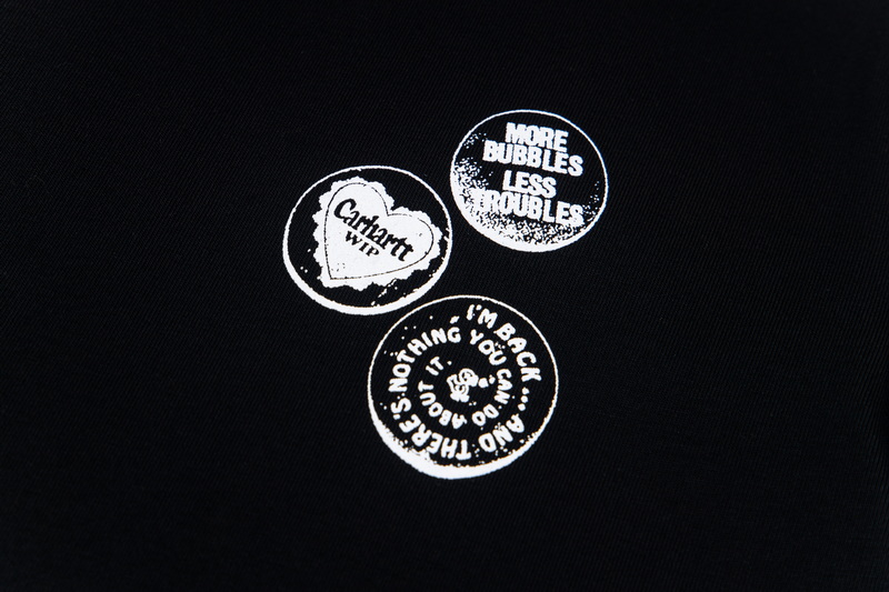 Carhartt WIP 25sss Print in Black & White, Sizes S-XL, 260g Fabric. - 图片 4