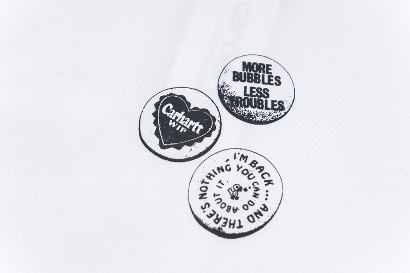 Carhartt WIP 25sss Print in Black & White, Sizes S-XL, 260g Fabric (Current Shipment) - 图片 4