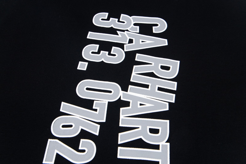 Carhartt WIP 25sss Network 313 Black & White Tee, 260g Stylist Fabric, Multiple Sizes - 图片 5