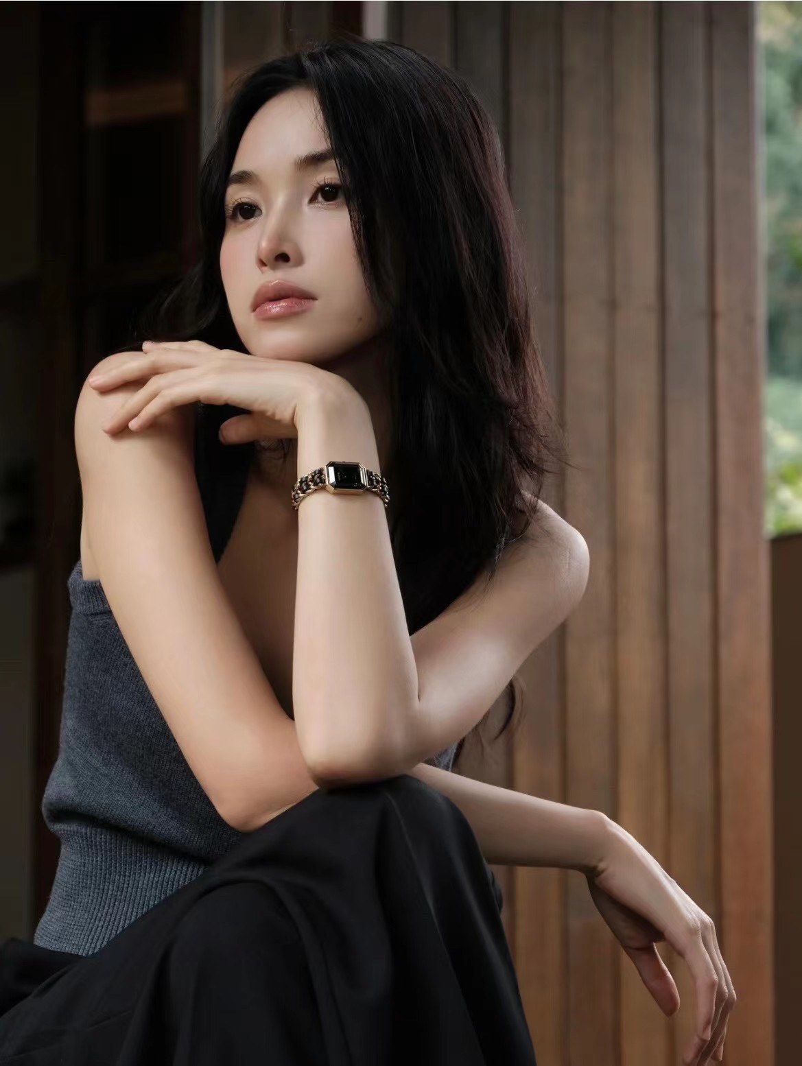 NO:390283,The pictures are very elegant, versatile and retro style,19860909上手图非常的有气质百搭复古时尚,,Watch