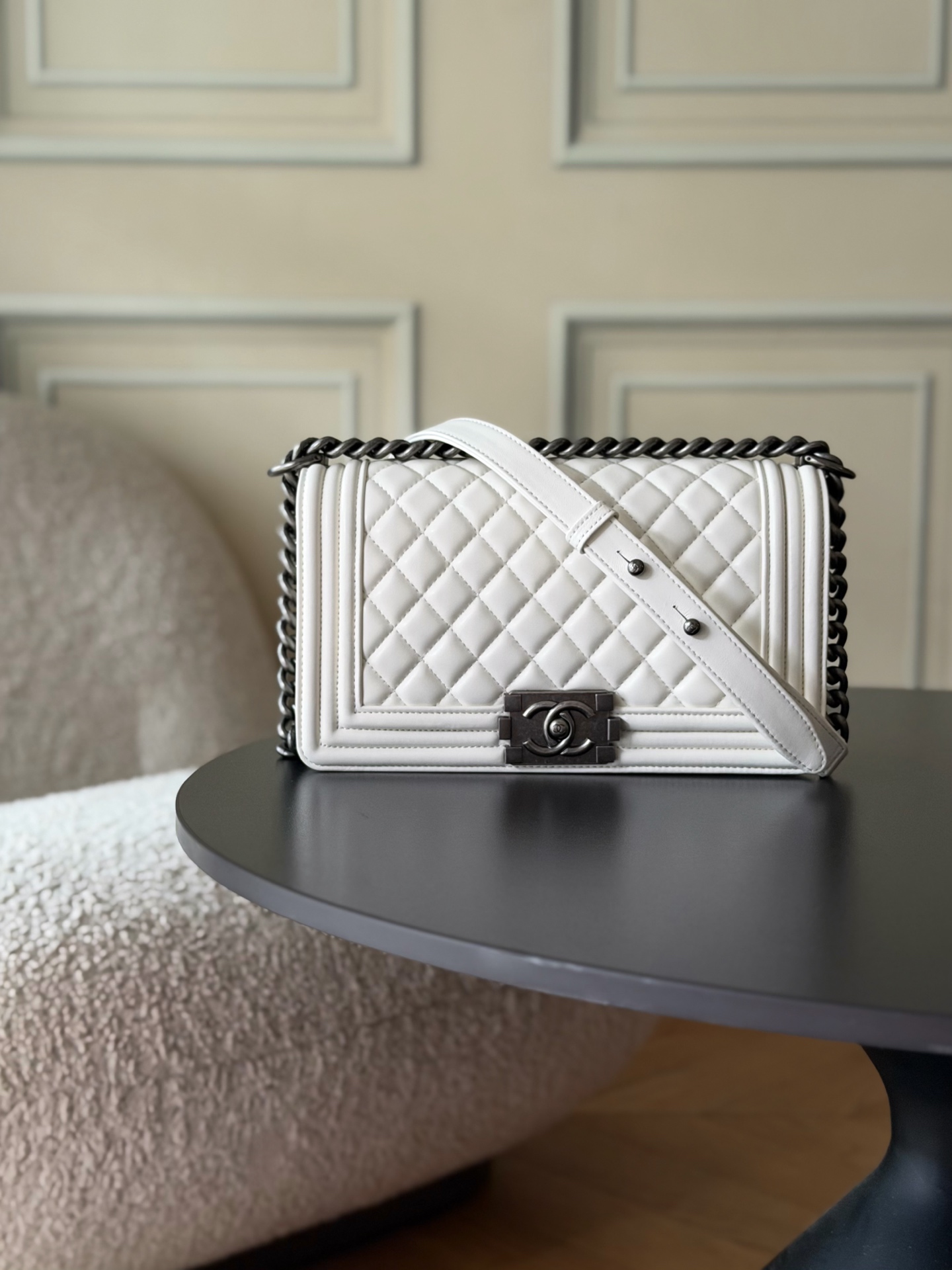 Borsa Leboy Classica - 🔥Chane1 + Karl Lagerfeld Virginie Viard Always miss him 67086 🐑 25cm