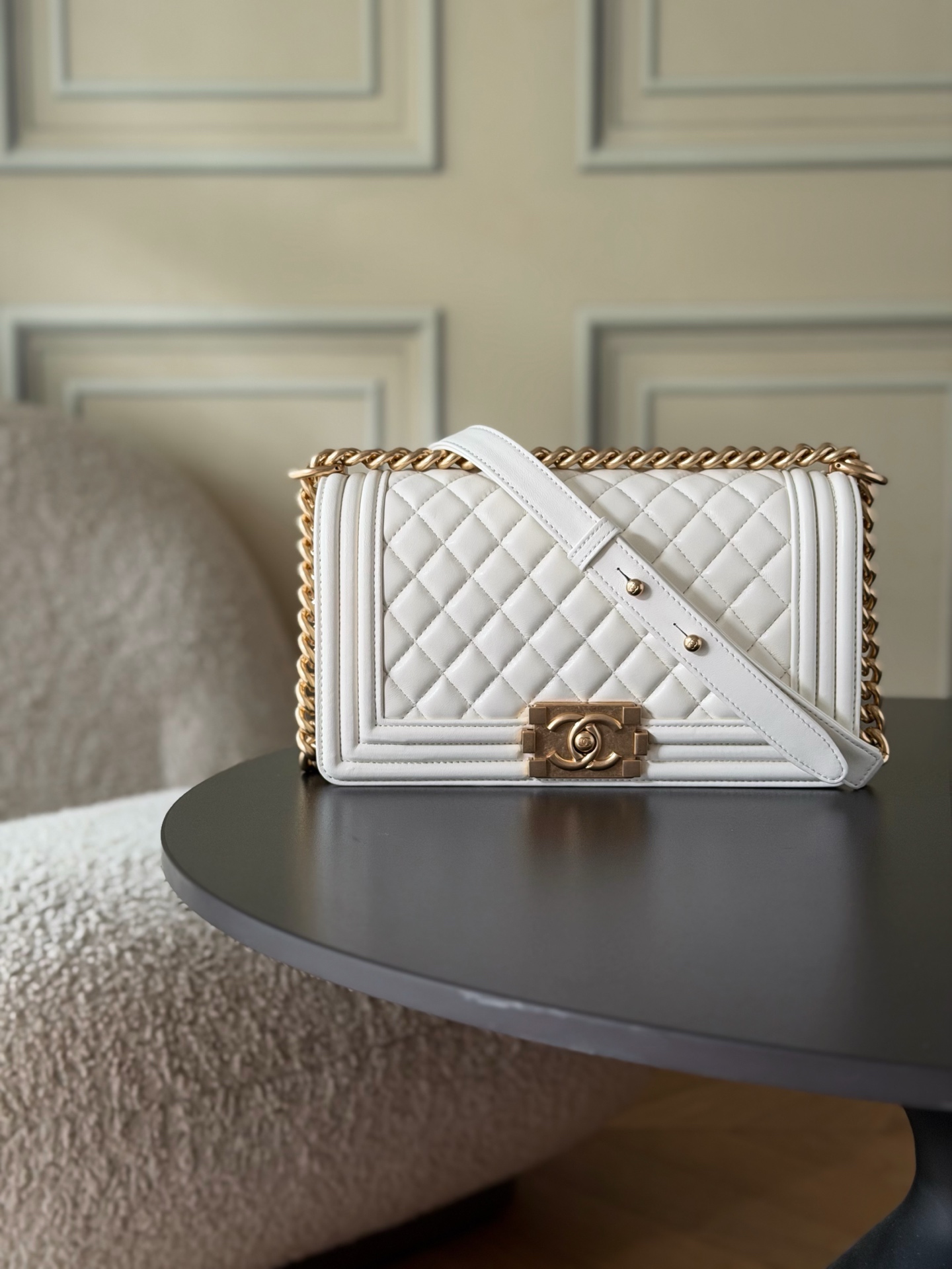 Borsa Leboy Classica - 🔥Chane1 + Karl Lagerfeld Virginie Viard Always miss him 67086 🐑 25cm