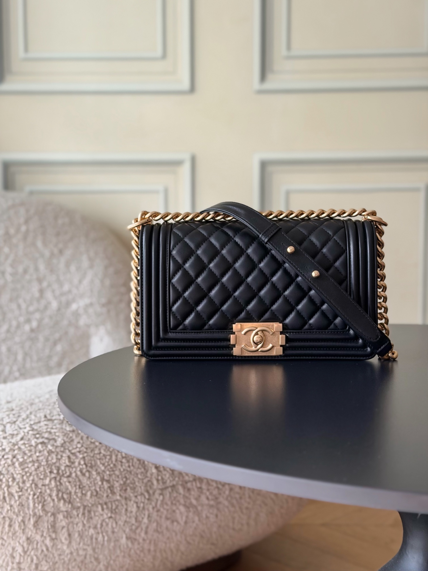 Borsa Leboy Classica - 🔥Chane1 + Karl Lagerfeld Virginie Viard Always miss him 67086 🐑 25cm
