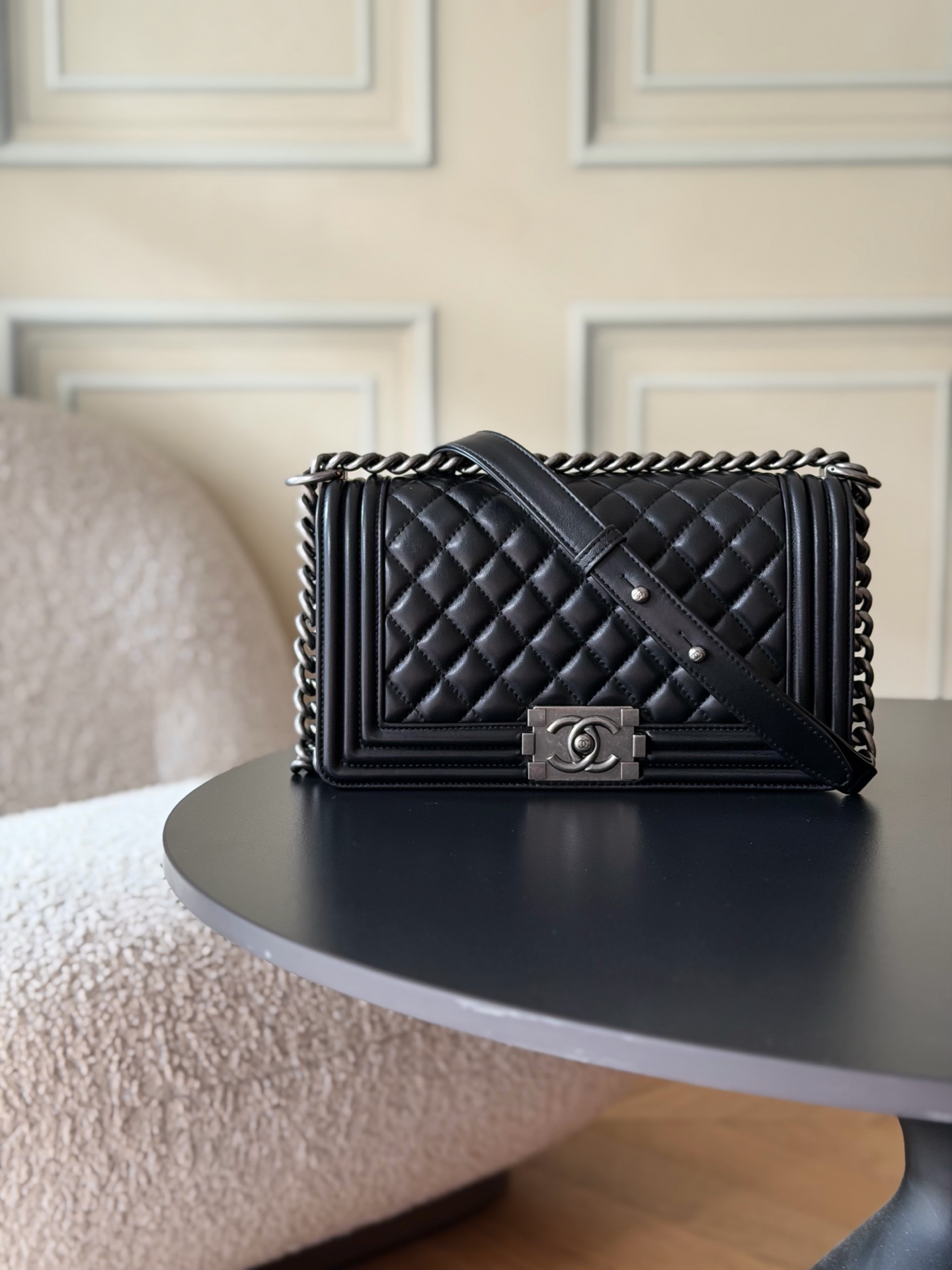 Borsa Leboy Classica - 🔥Chane1 + Karl Lagerfeld Virginie Viard Always miss him 67086 🐑 25cm