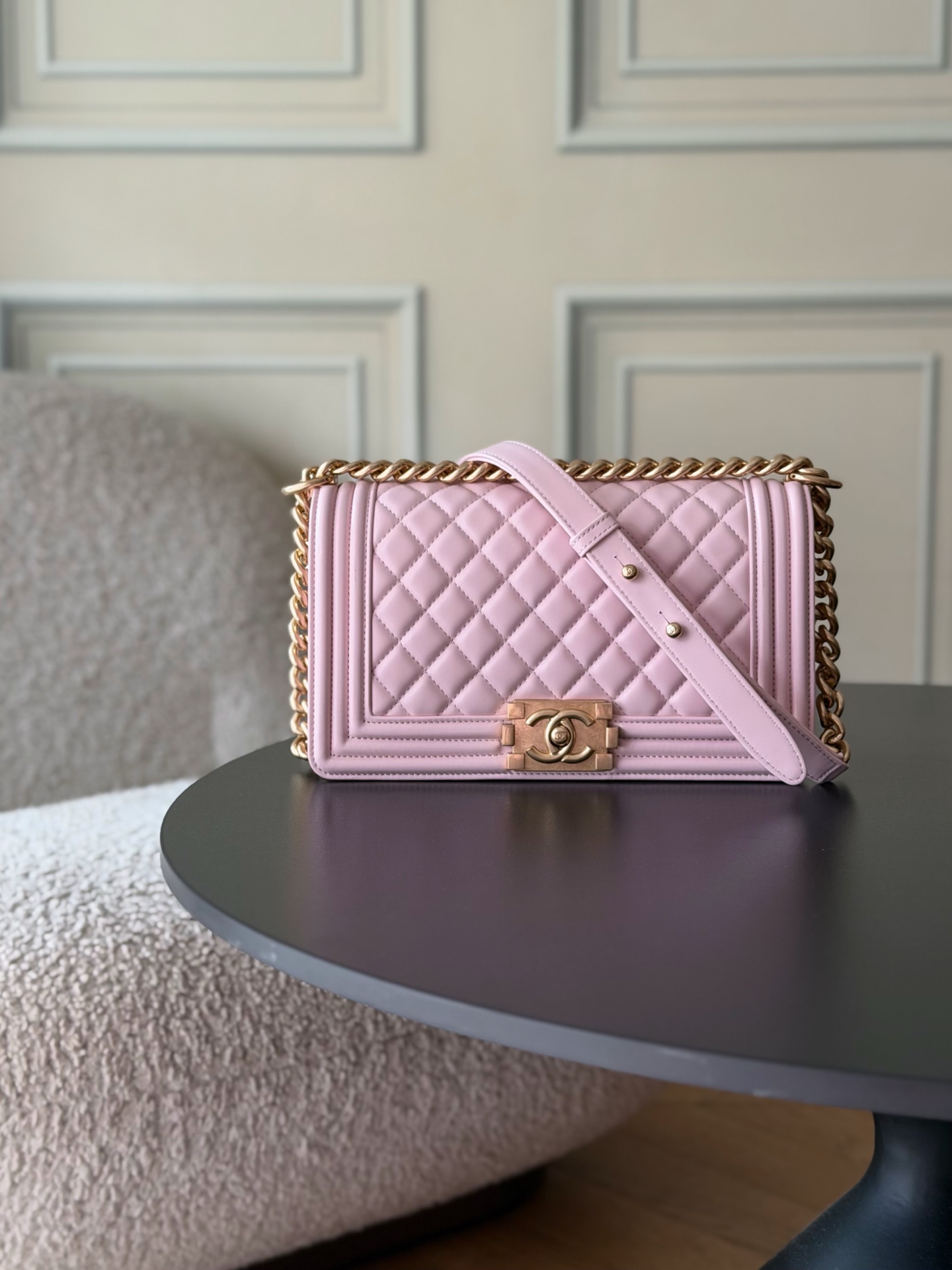 Borsa Leboy Classica - 🔥Chane1 + Karl Lagerfeld Virginie Viard Always miss him 67086 🐑 25cm