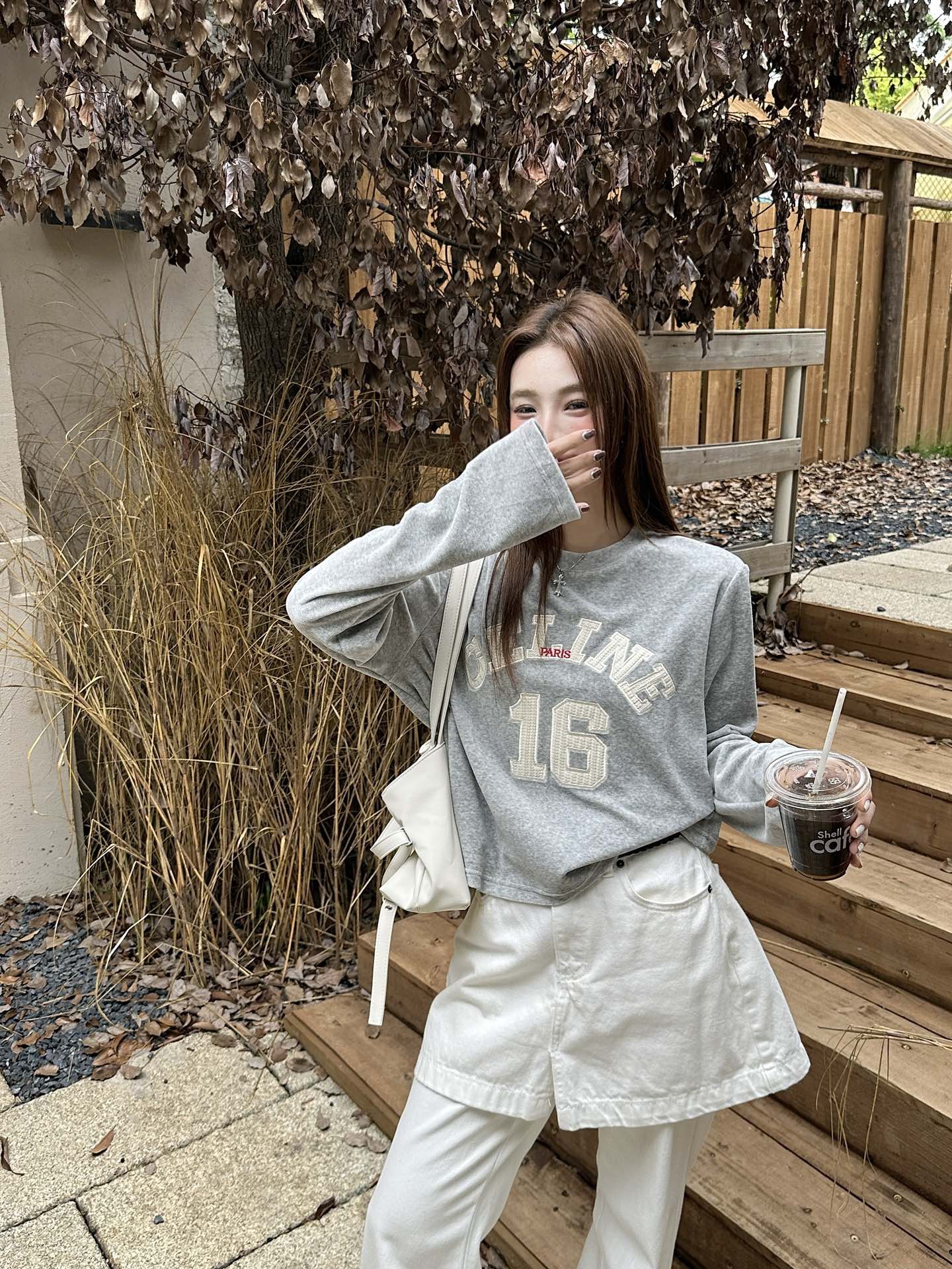 Celine Inspired Graphic Print Long Sleeve Top - Casual Chic Style 1 a1756122685486 5162