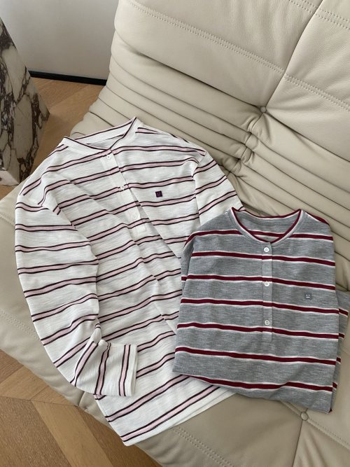 Striped Linen-Blend Button-Up Shirt with Embroidered Logo, Relaxed Fit 1 Striped Linen-Blend Button-Up Shirt with Embroidered Logo, Relaxed Fit