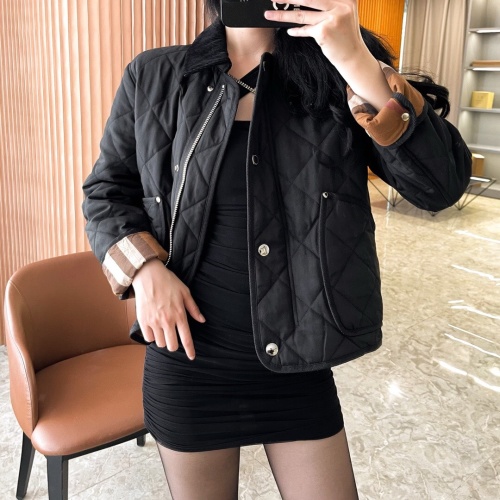 Classic Diamond Quilted Jacket Women's Cotton-Padded Coat Lightweight Slim Fit 1 Classic Diamond Quilted Jacket Women's Cotton-Padded Coat Lightweight Slim Fit