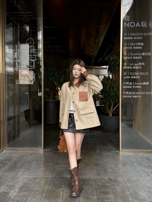 Women's Casual Loose Fit Jacket - Stylish and Versatile Outerwear 1 Women's Casual Loose Fit Jacket - Stylish and Versatile Outerwear