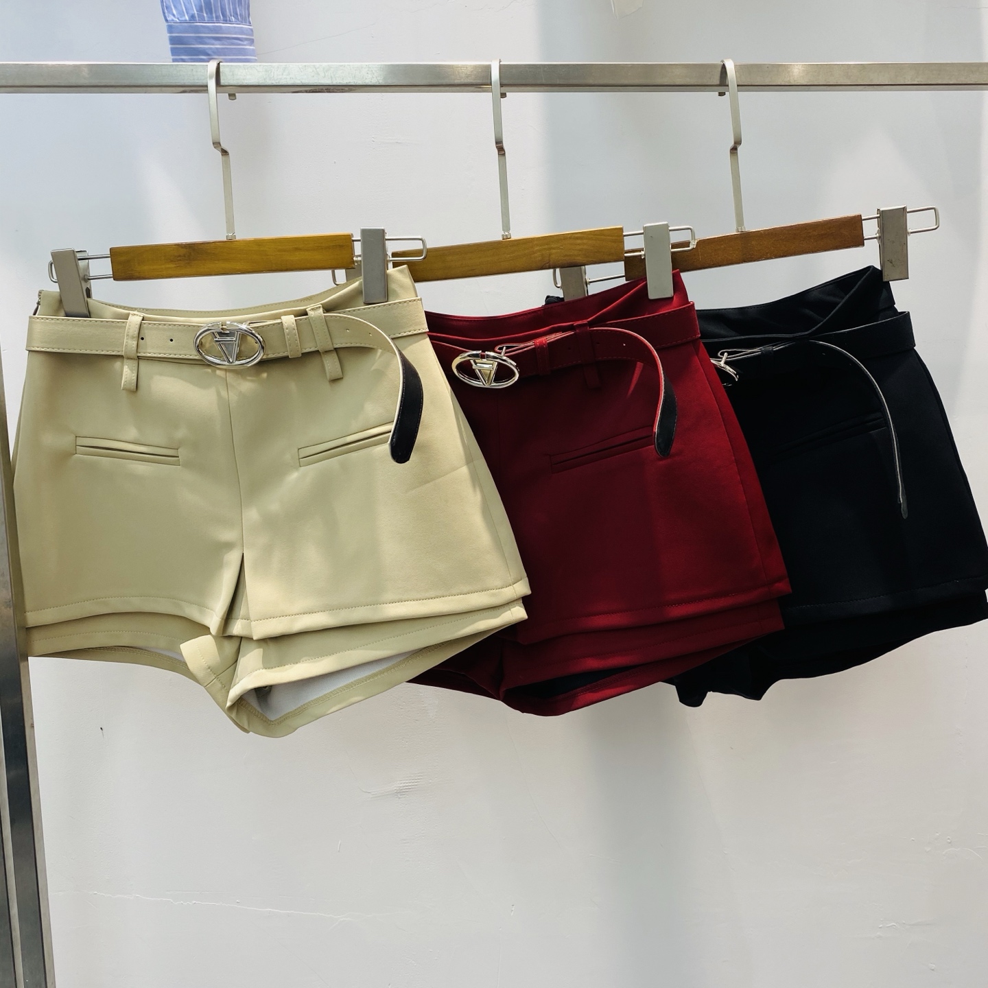 NO:316564,New elegant temperament A-line belt fake two-piece age-reducing slim shorts skirt SML, skirts, shorts, alexander wang19860909新款优雅气质A字皮带假两件减龄修身短裤裙SML,,skirts,shorts,alexander wang,Women's clothing