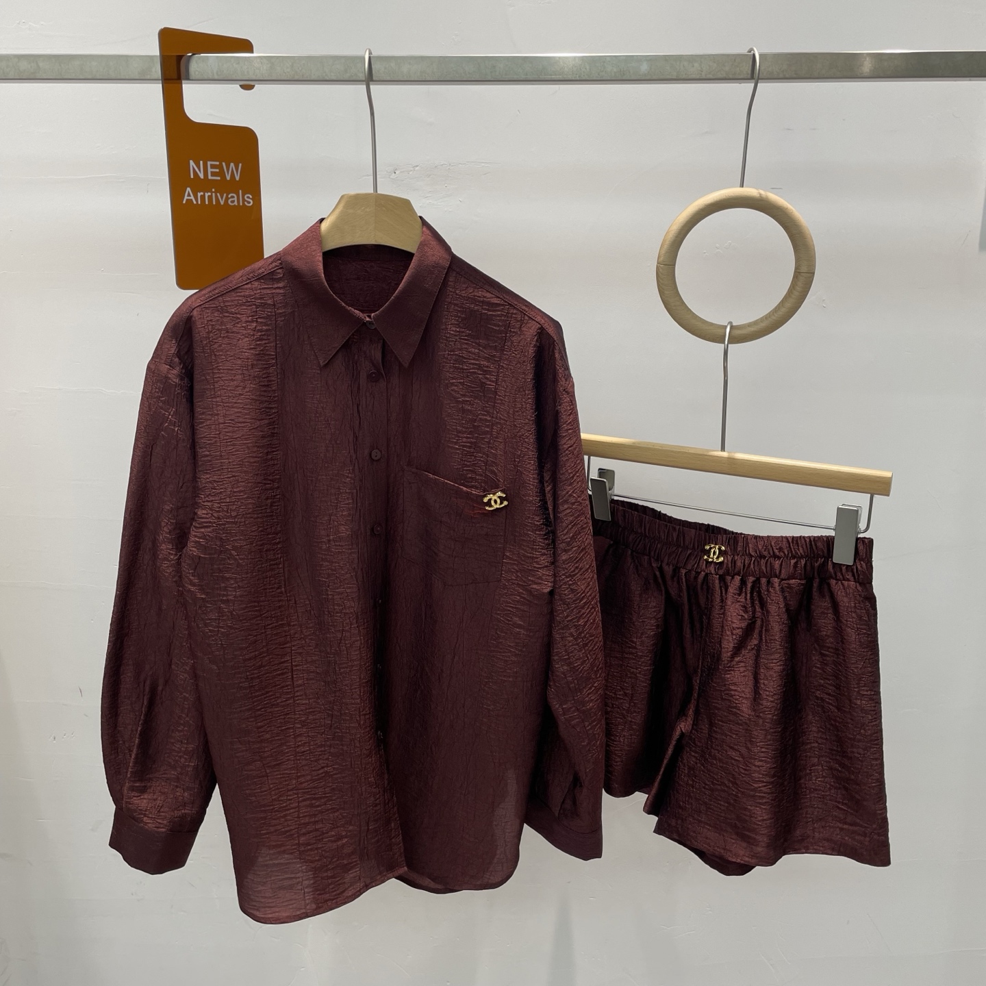 NO:312699,New small fragrance style high-end light and breathable sunscreen shirt   shorts two-piece set SMLXL, shorts, shirts, alexander wang19860909新款小香风高级感轻薄透气防晒衬衫 短裤两件套SMLXL,,shorts,shirts,alexander wang,Women's clothing