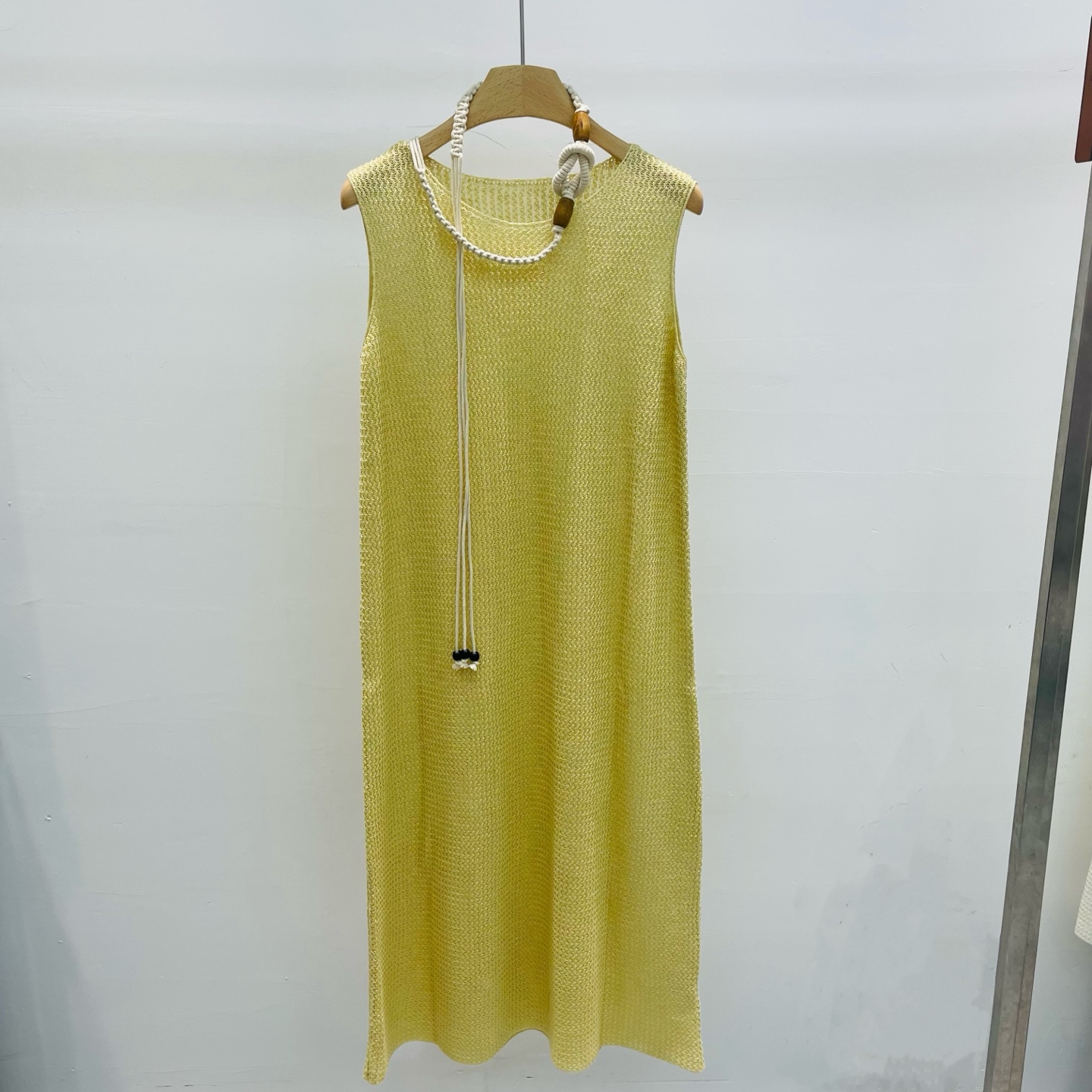 NO:321596,New boho knitted hollow fashion vacation style design slim and versatile long vest dress SML, skirts, alexander wang19860909新款波西米亚风针织镂空时尚度假风设计感显瘦百搭长背心连衣裙SML,,skirts,alexander wang,Women's clothing