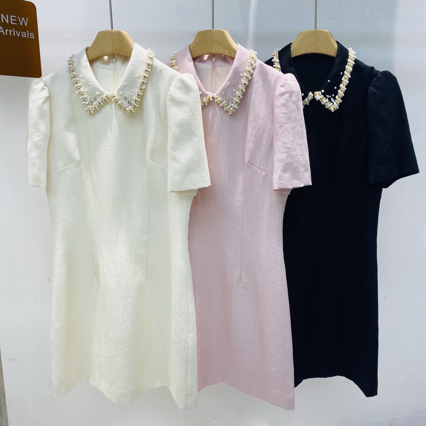 NO:334821,New style of celebrity temperament heavy industry pearl waist A-line dress for women Hepburn style little black skirt SMLXL, skirts, alexander wang19860909新款名媛气质重工珍珠收腰A字连衣裙女赫本风小黑裙SMLXL,,skirts,alexander wang,Women's clothing