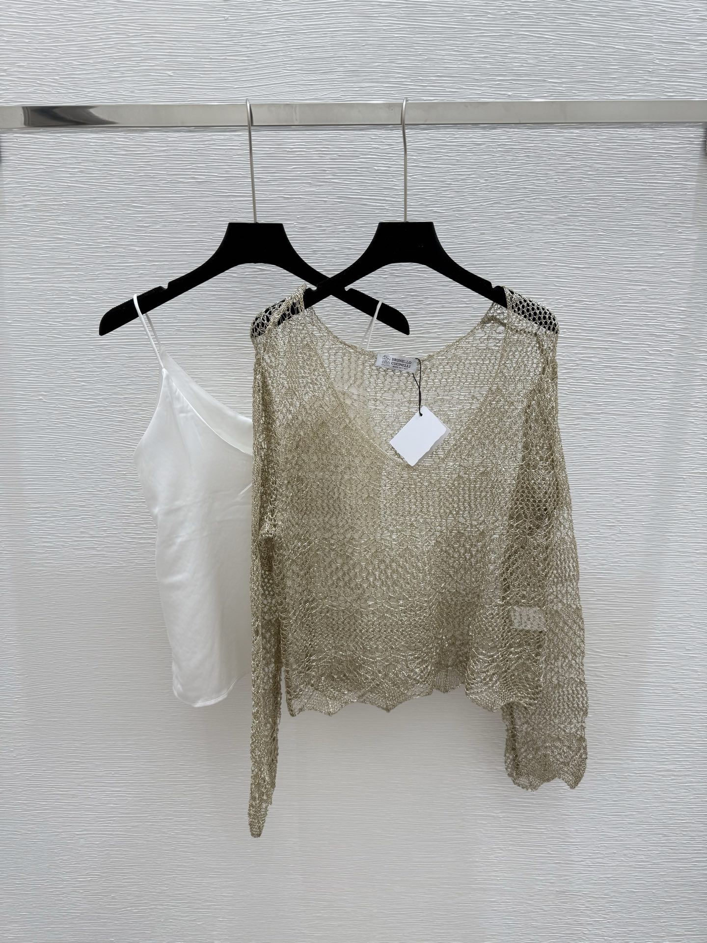 NO:427651,BC Home Summer New Style Hollow Knit Long Sleeve Color Khaki Size 36.38.40, Chanel, Alexander Wang19860909BC家 夏季新款 镂空针织长袖 颜色卡其色 尺码36.38.40,,chanel,alexander wang,Women's clothing
