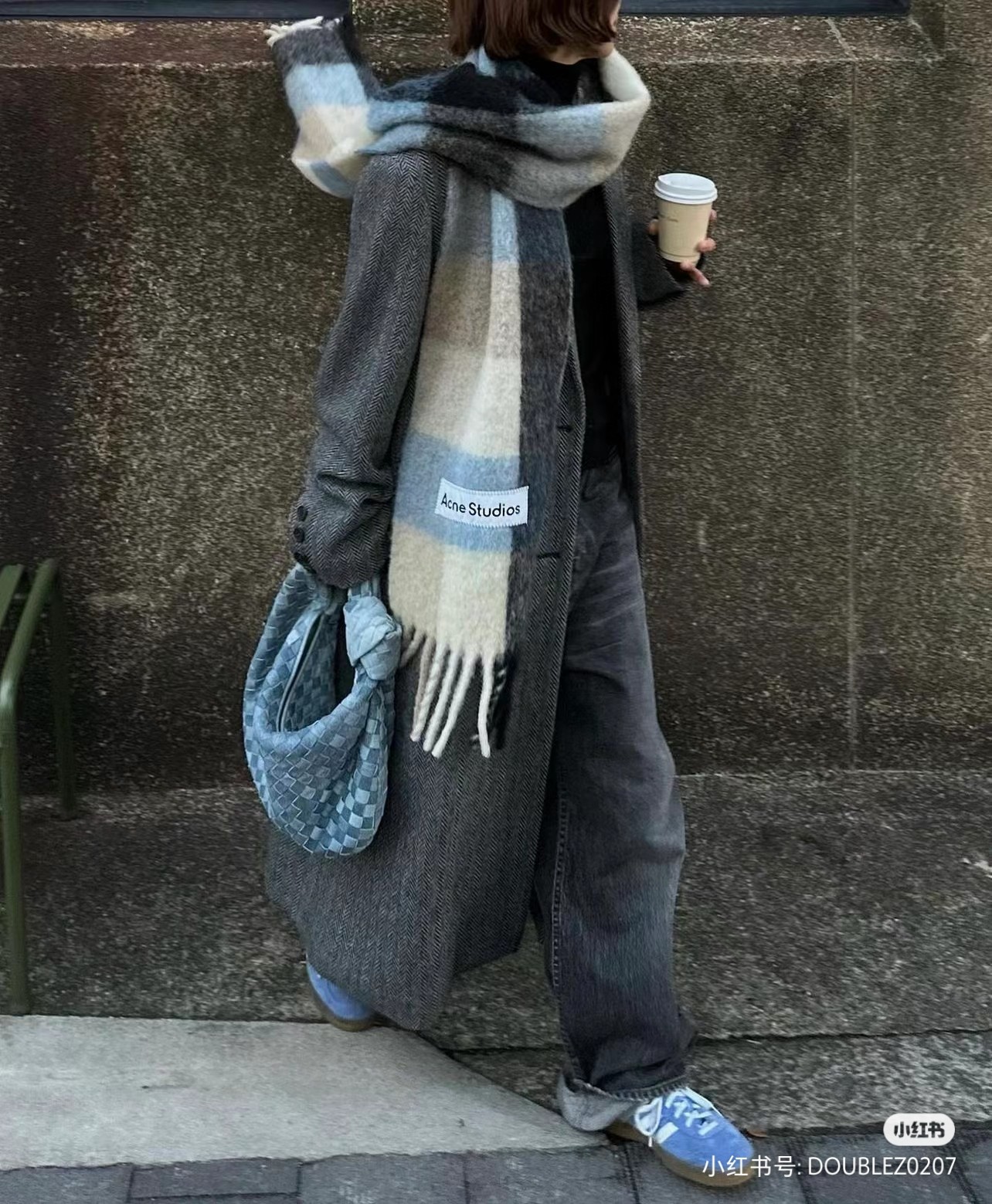 Acne Studios 艾克妮马海毛围巾