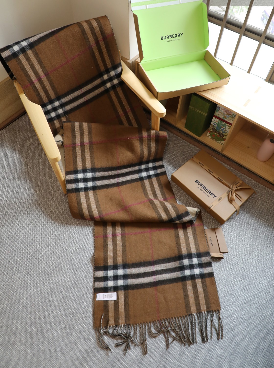 Burberry b战马 披肩