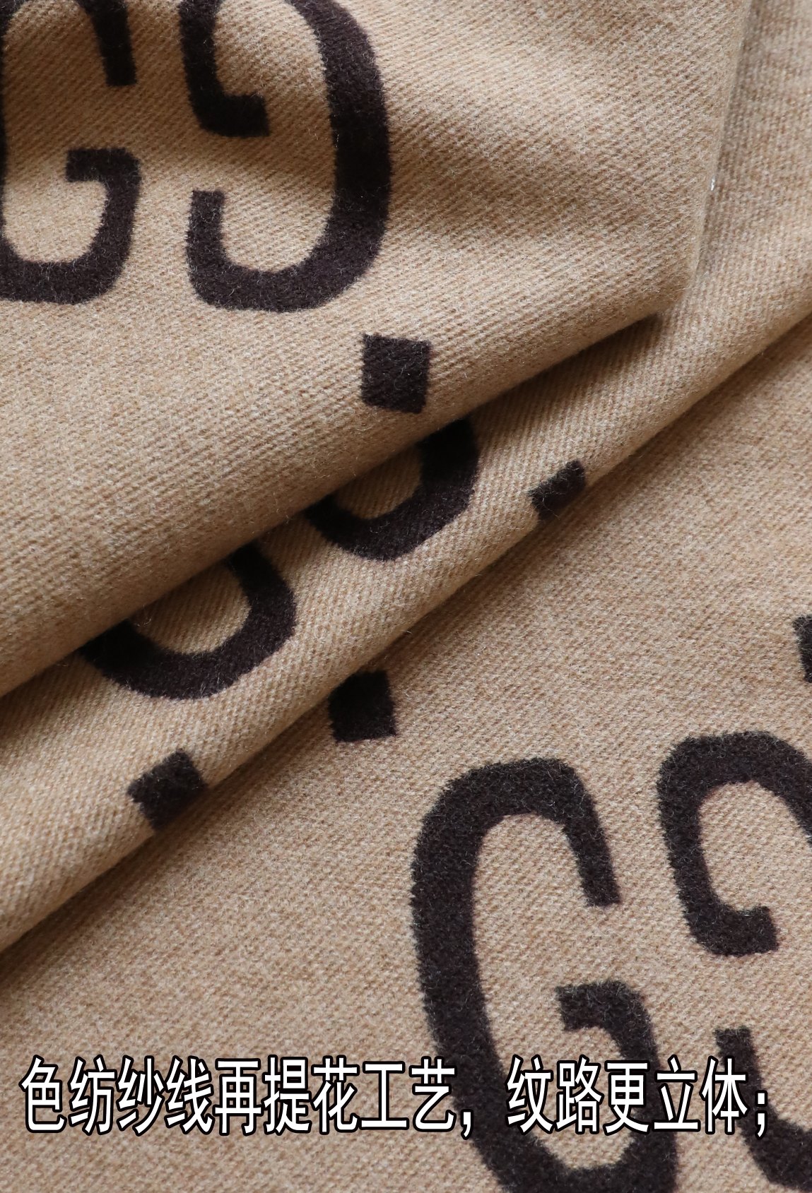 💰 【▪Gucci必入。人手一条】专柜的大爆款~，福利推荐！！专柜售价近4k＋❗面料是强捻色纺双面真丝羊