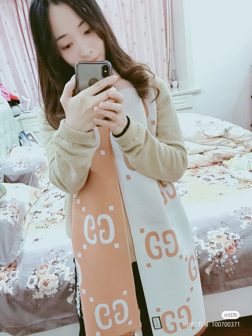 Gucci ▪Gucci必入 人手一条 的大 ~就喜欢这种GG腔调 价格 给力 官网五个色
