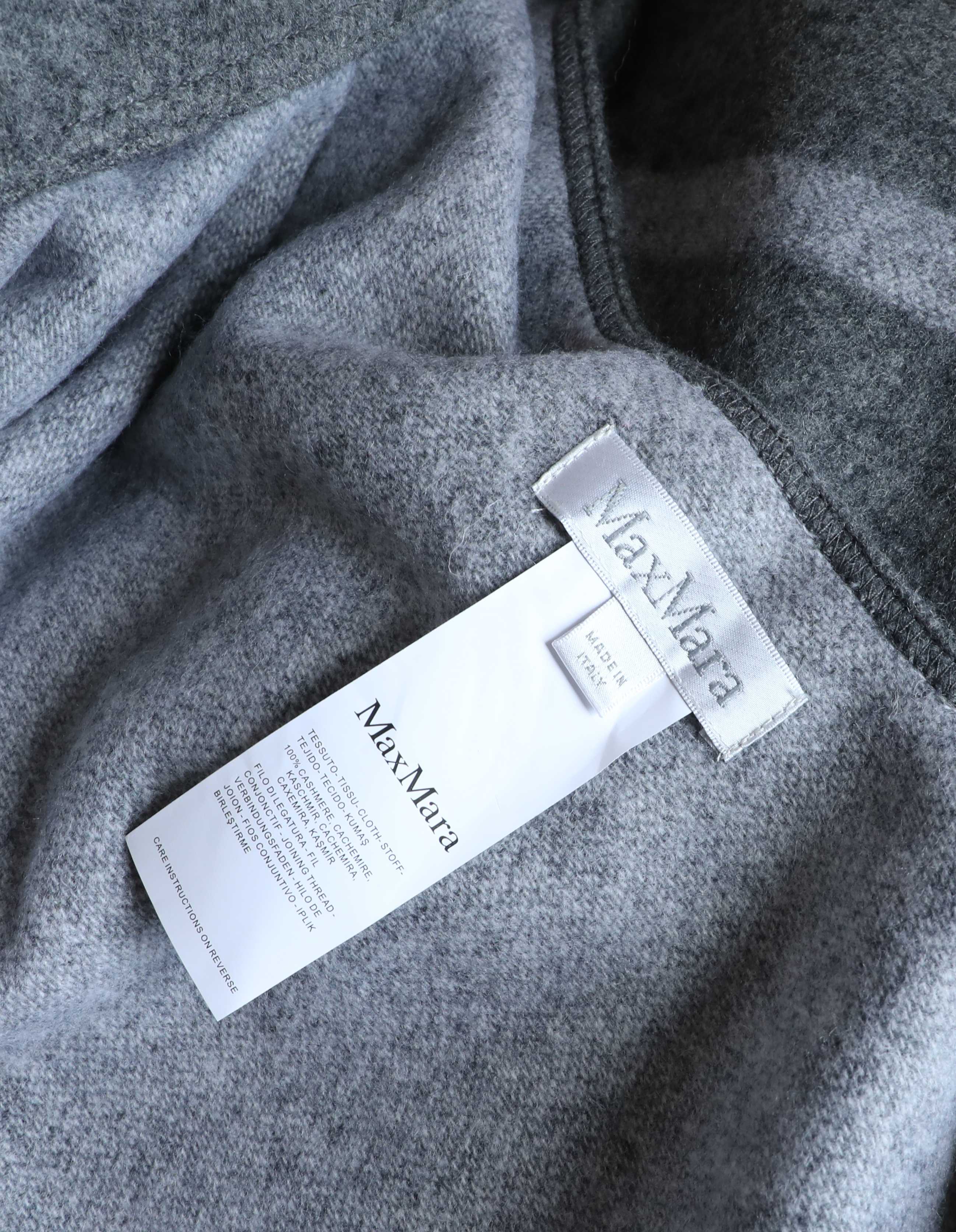 Unknown maxmara 双面羊绒斗篷