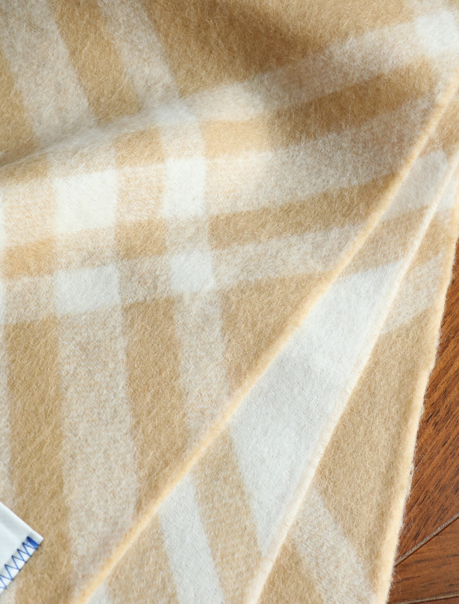 Burberry 柔软面料 流苏版新款大标黑色