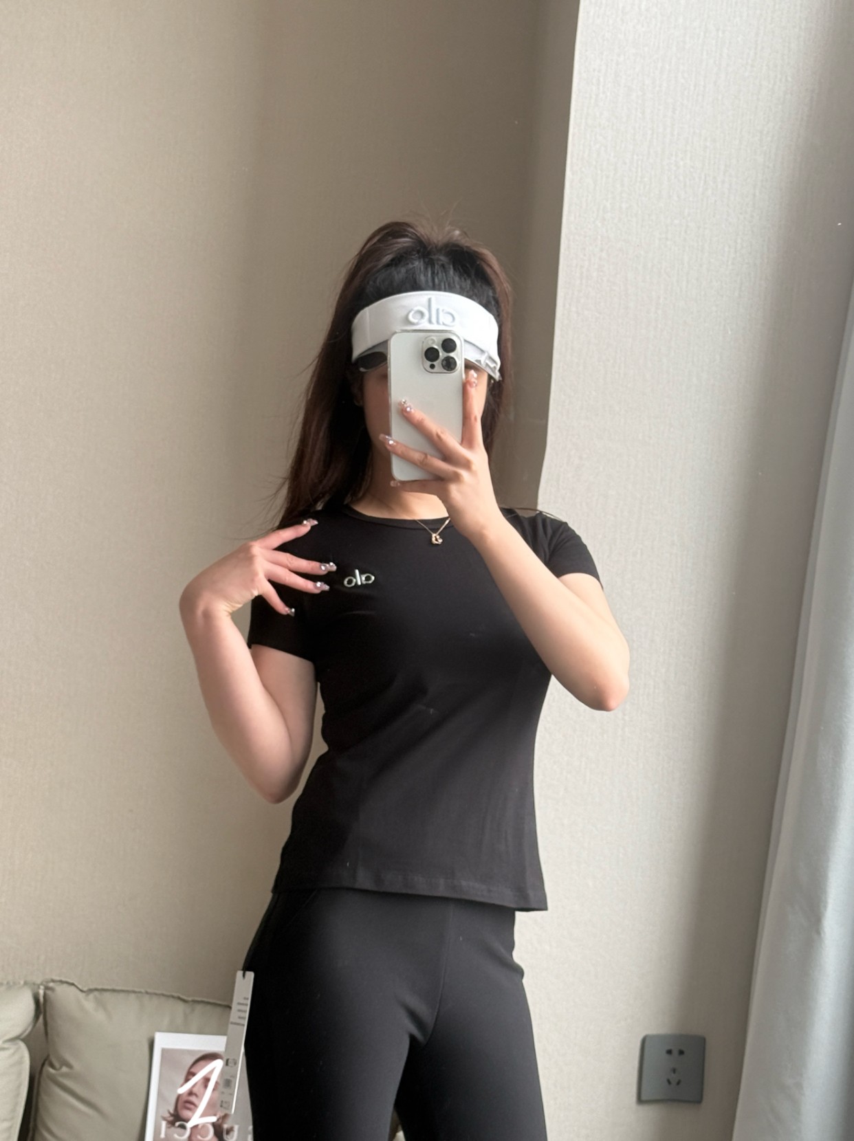 Alo t-shirt everyday black yoga