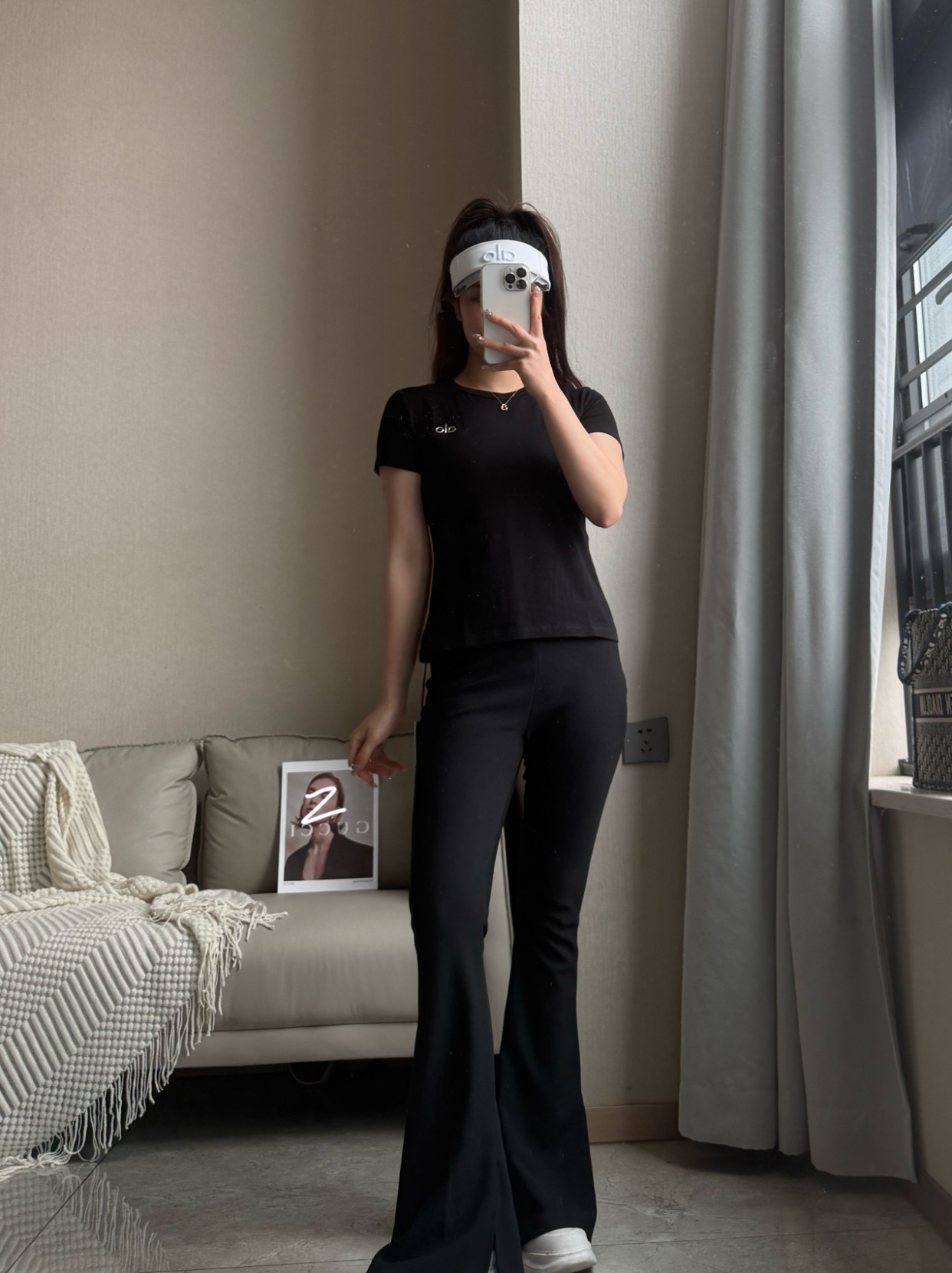 Alo t-shirt everyday black yoga