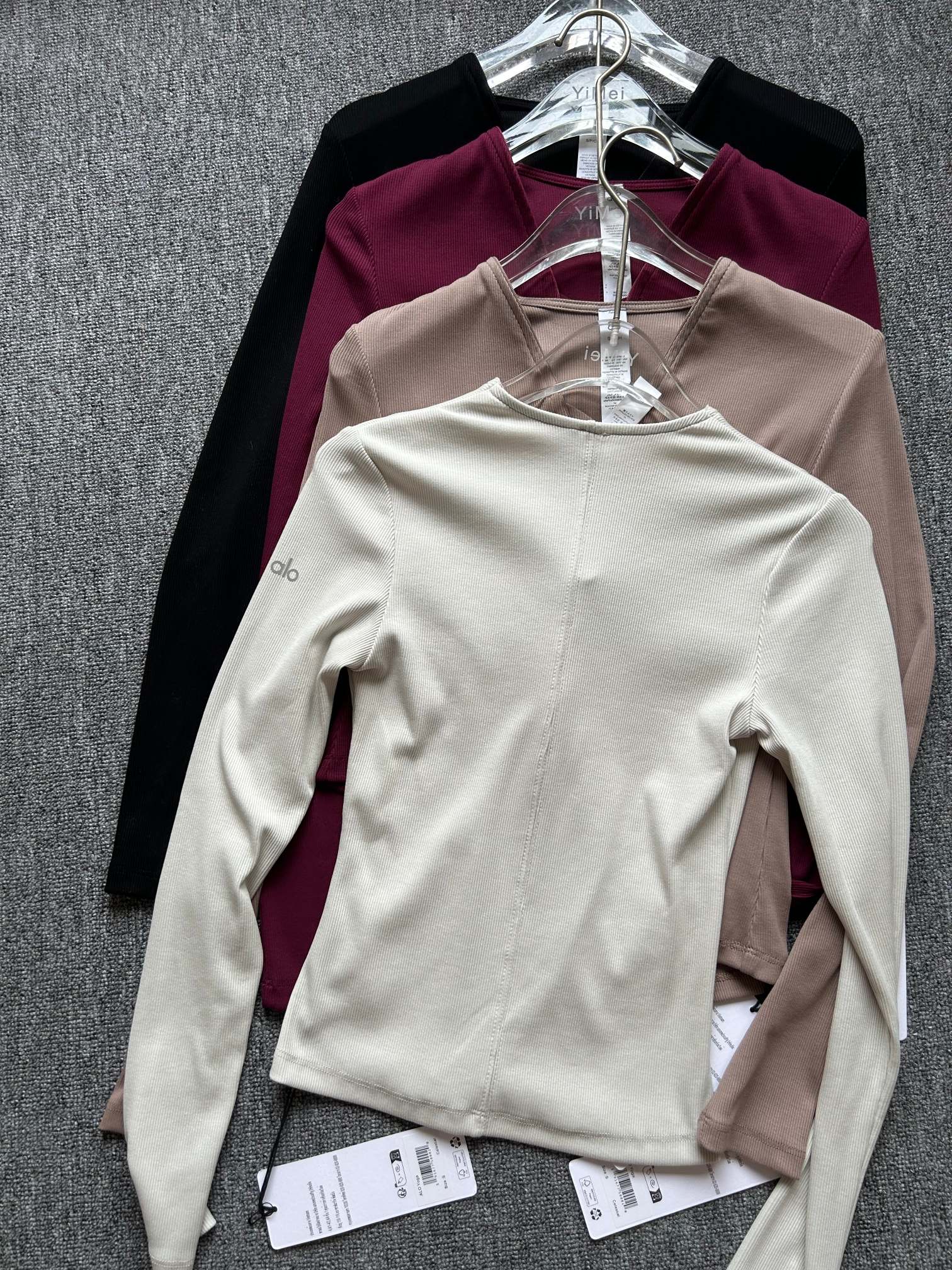 Alo long sleeve everyday cream yoga