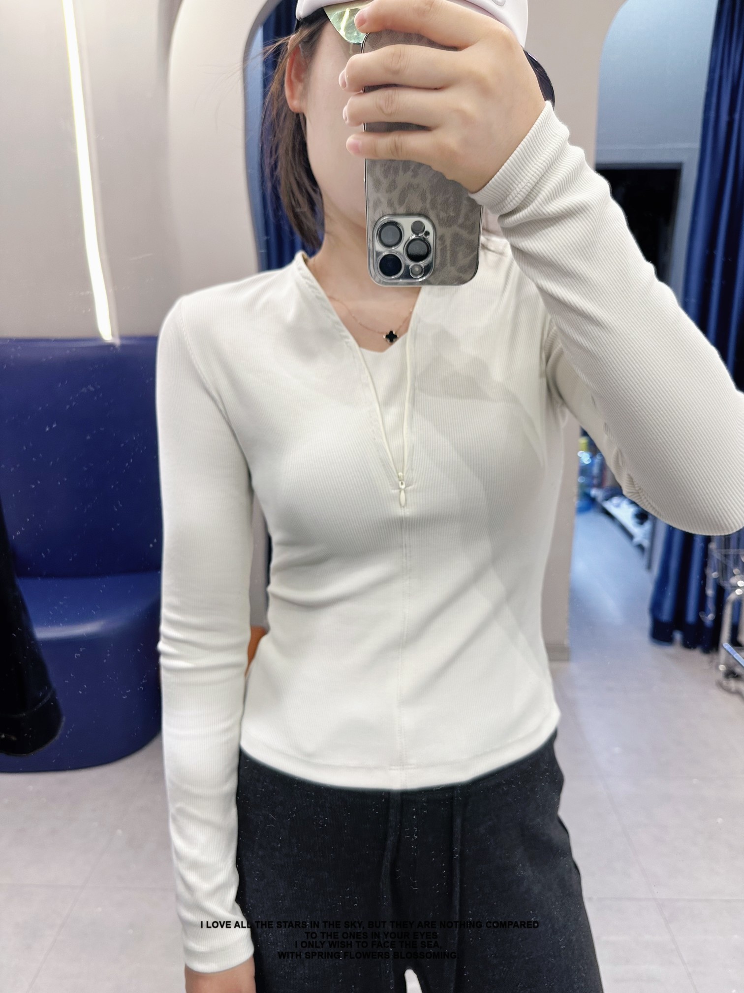Alo Long sleeve Alo women s pit zipper shirt slim fit outdoor casual sports top yoga
