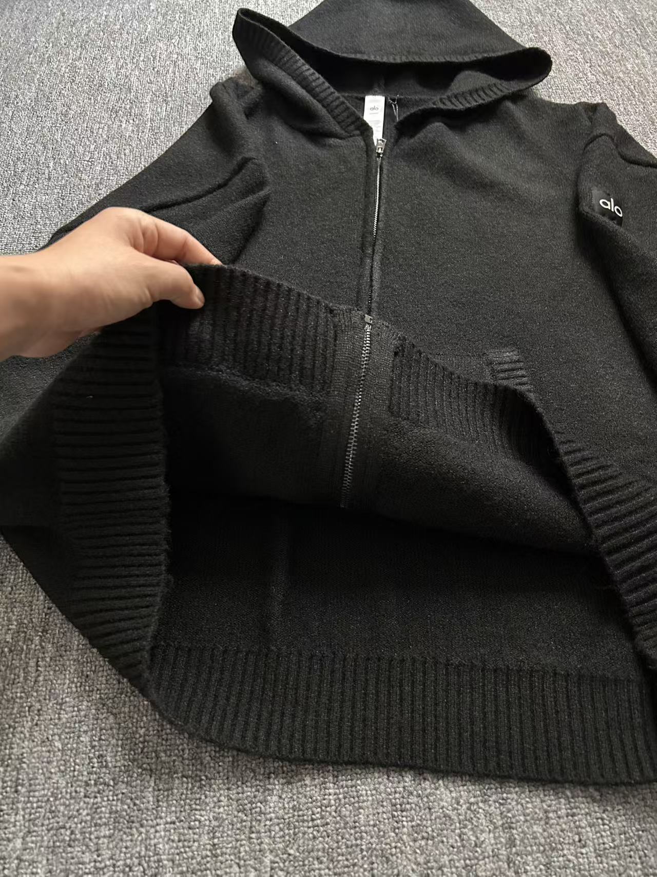 Alo jacket everyday black yoga