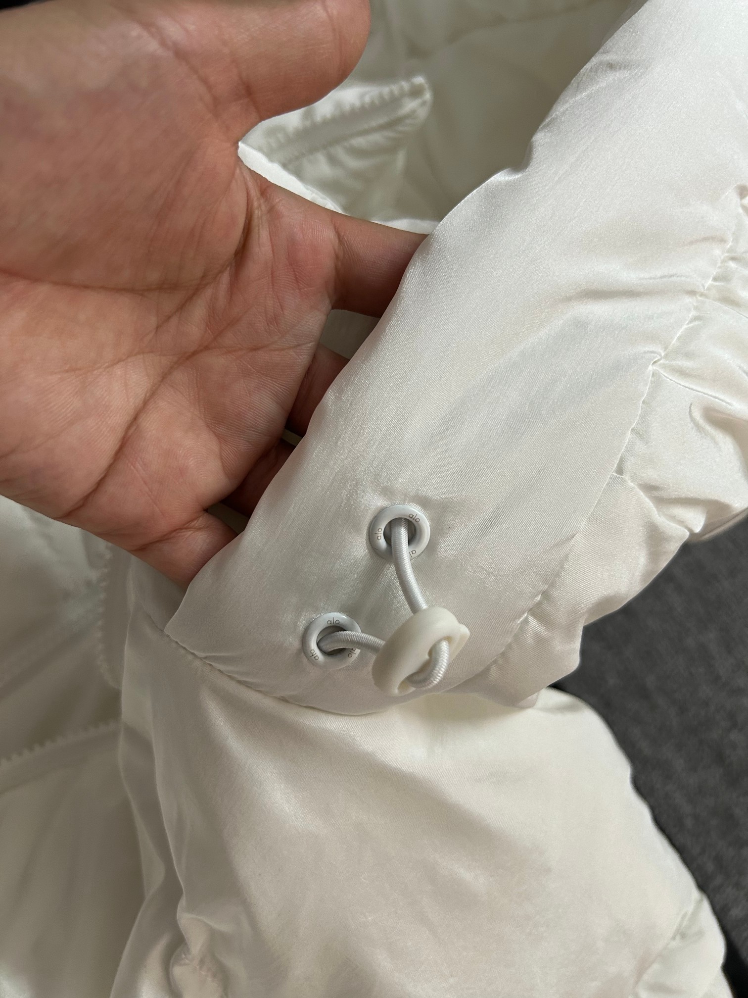 Alo jacket everyday white yoga