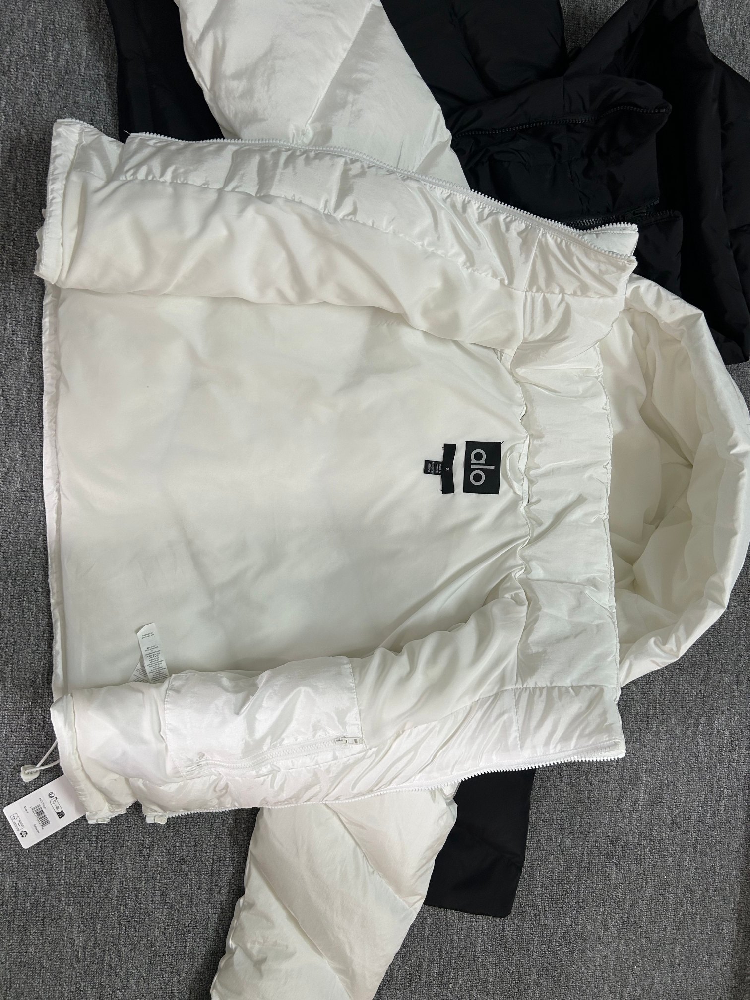 Alo jacket everyday white yoga