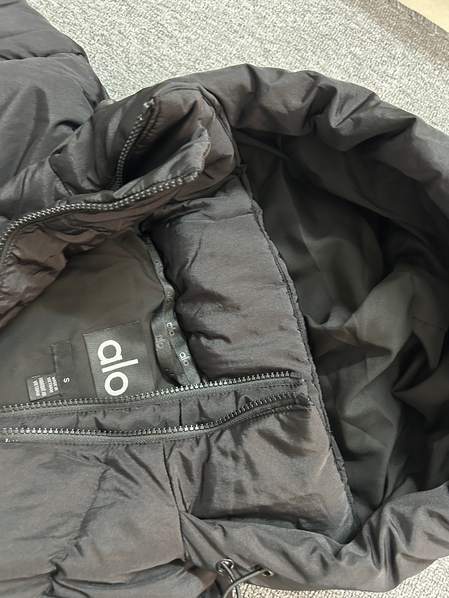 Alo jacket everyday black yoga