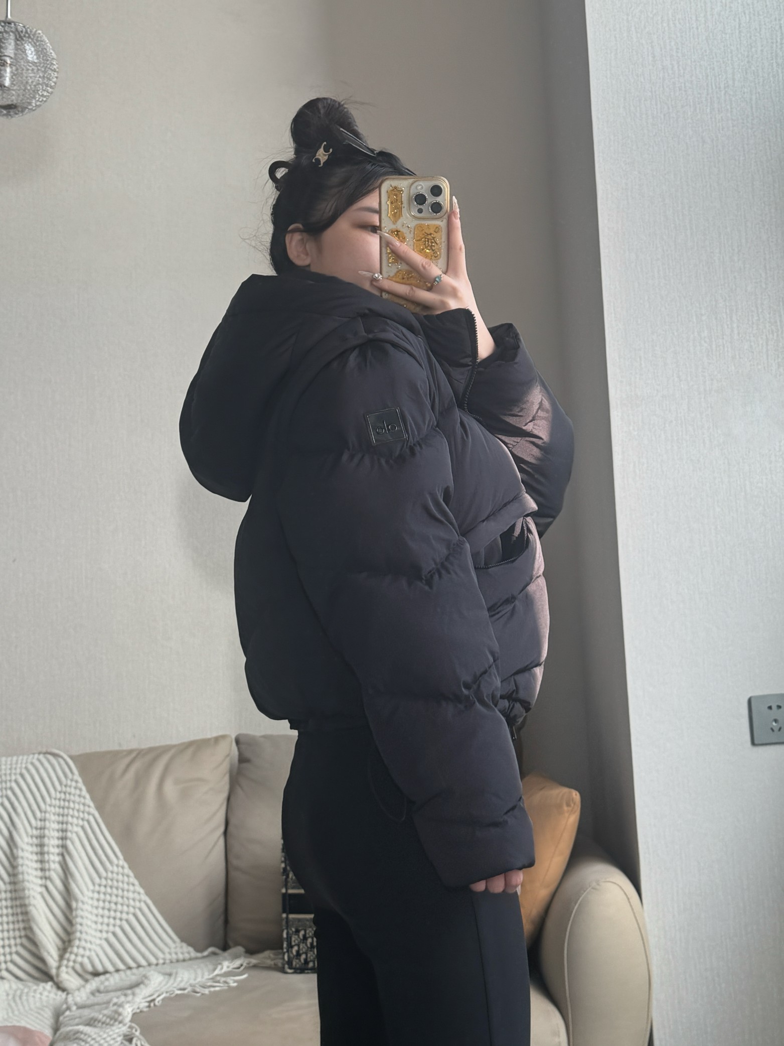 Alo jacket everyday black yoga