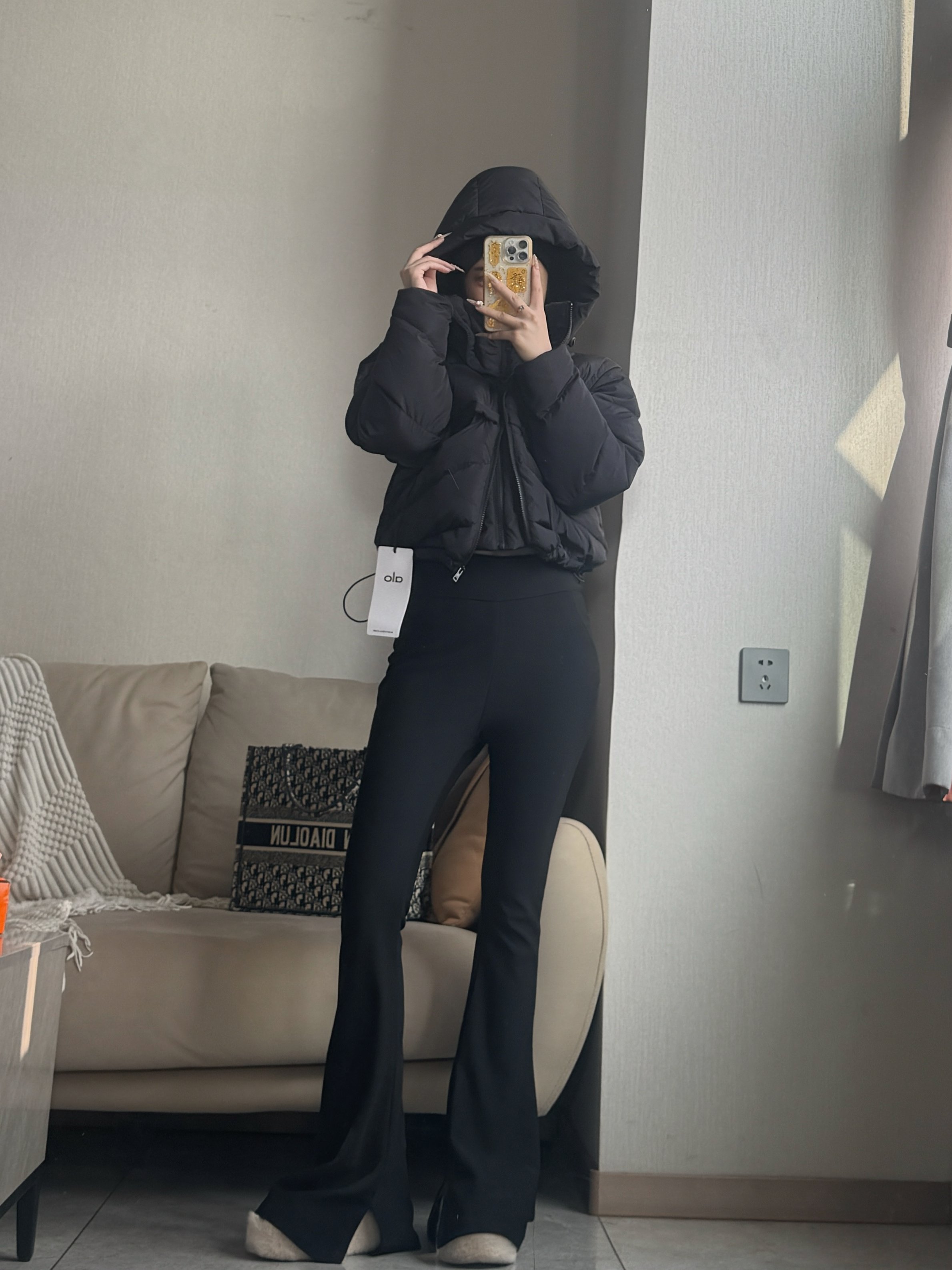 Alo jacket everyday black yoga