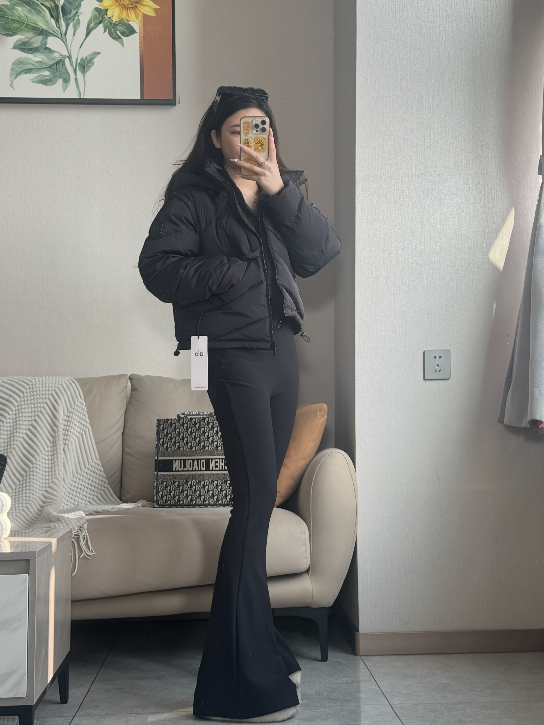 Alo jacket everyday black yoga