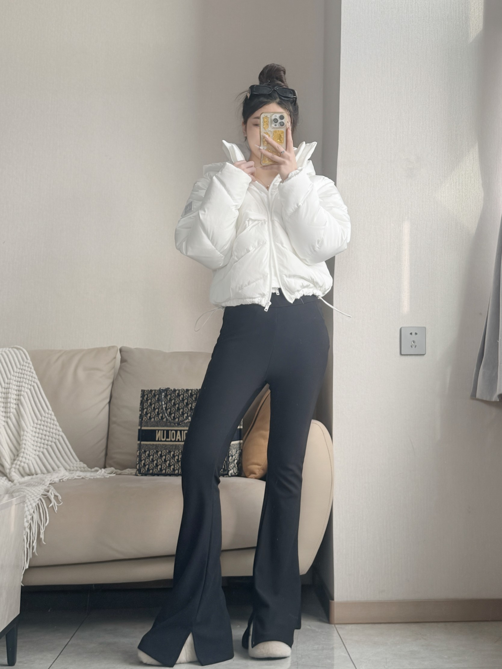 Alo Jacket White yoga