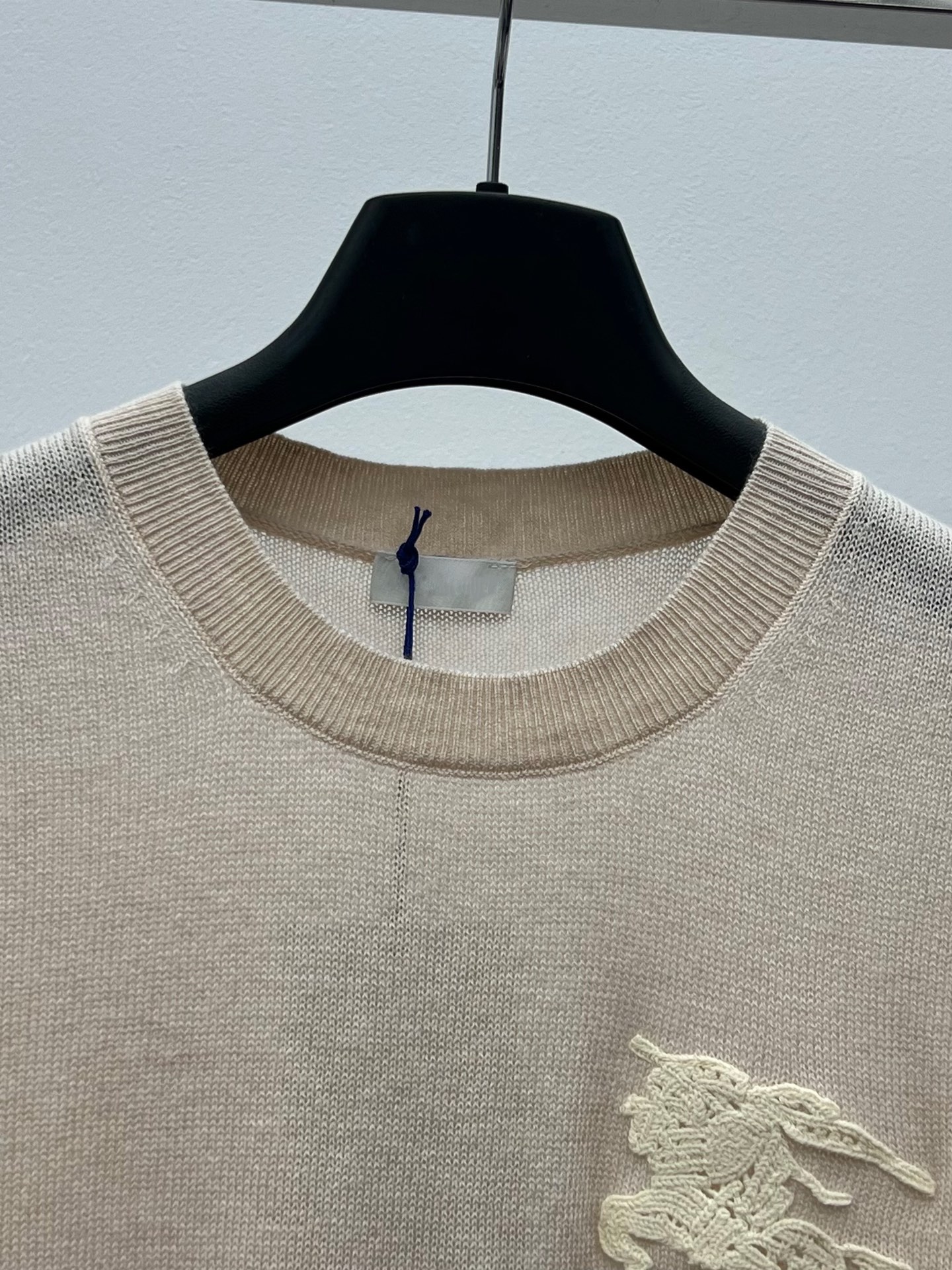 Женский джемпер Burberry с вышивкой всадника