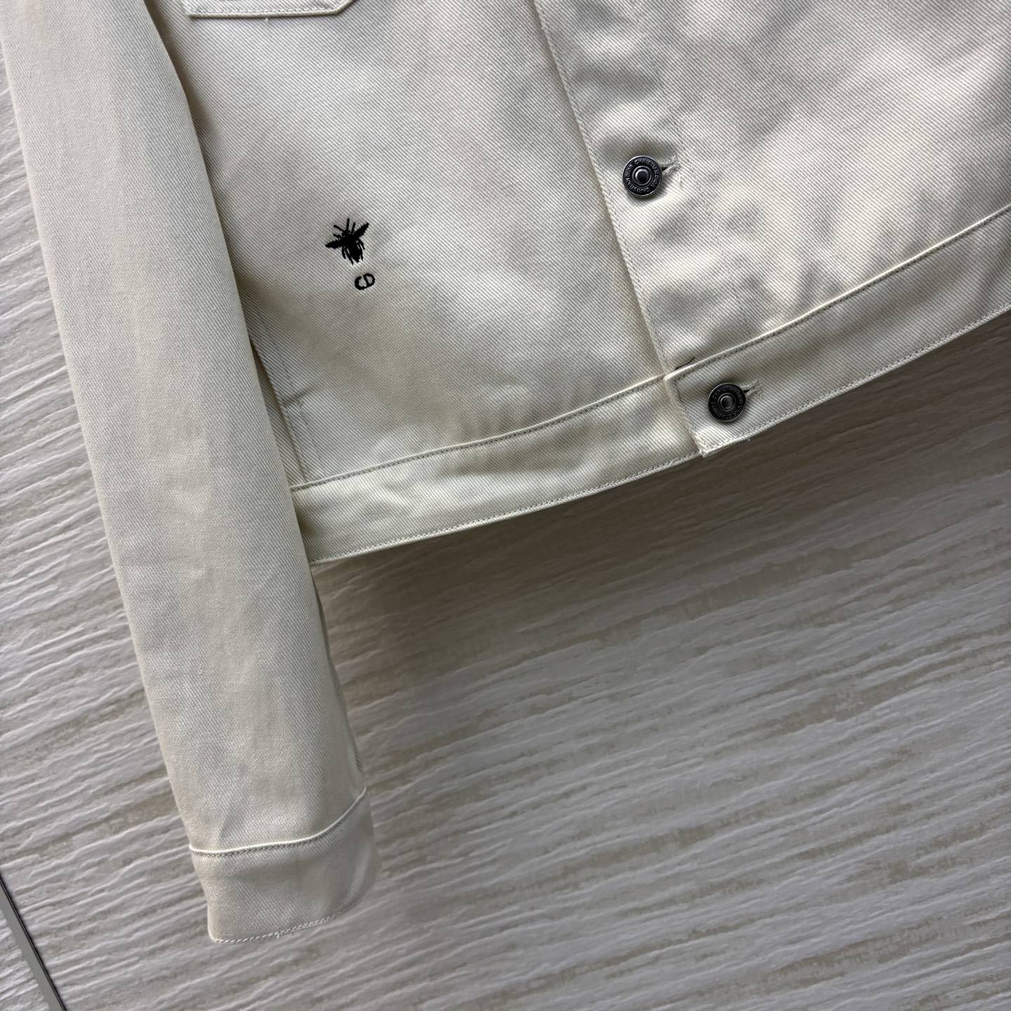 Dior Women's Denim Jacket with Bee Embroidery - Spring Collection 7 i1741089090040 3962 0 5