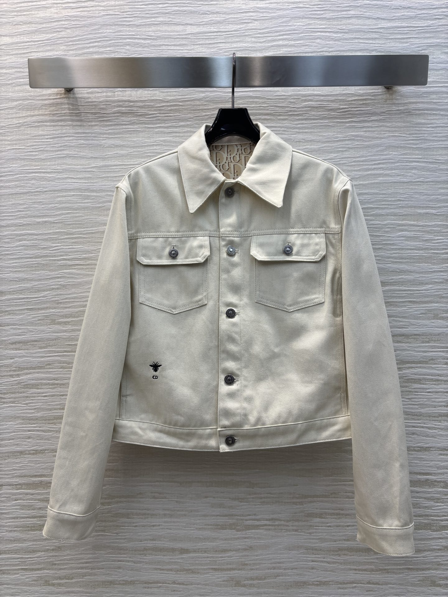 Dior Women's Denim Jacket with Bee Embroidery - Spring Collection 2 i1741089092090 4171 0 0