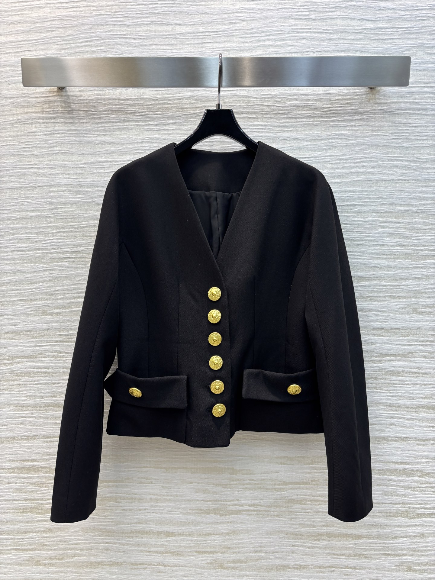 Sch家 25新款 V金扣收腰西服外套+多样排扣半裙 时髦感V领双口袋外套 百搭大气 充满腔调感 独一份