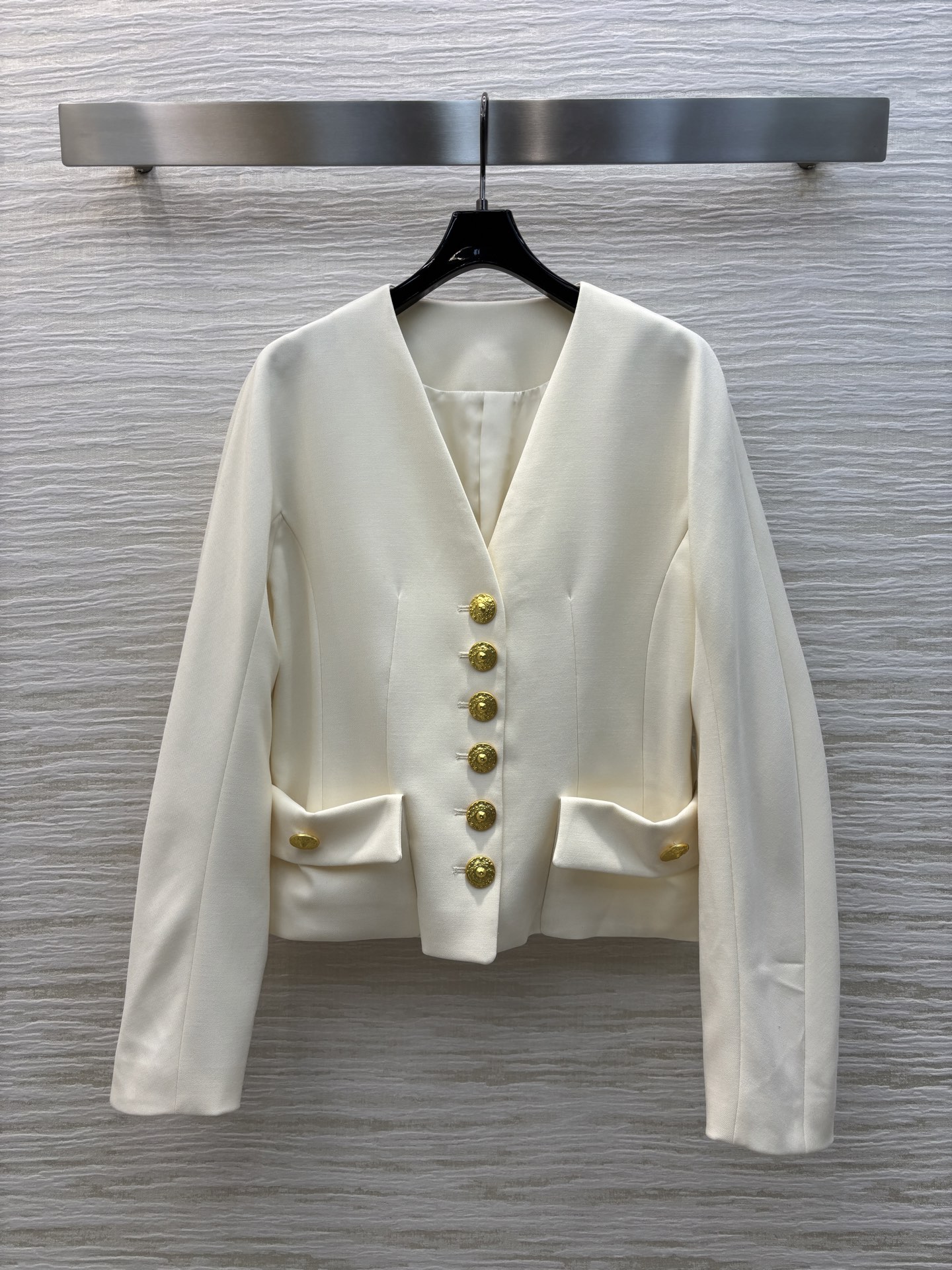 Sch家 25新款 V金扣收腰西服外套+多样排扣半裙 时髦感V领双口袋外套 百搭大气 充满腔调感 独一份