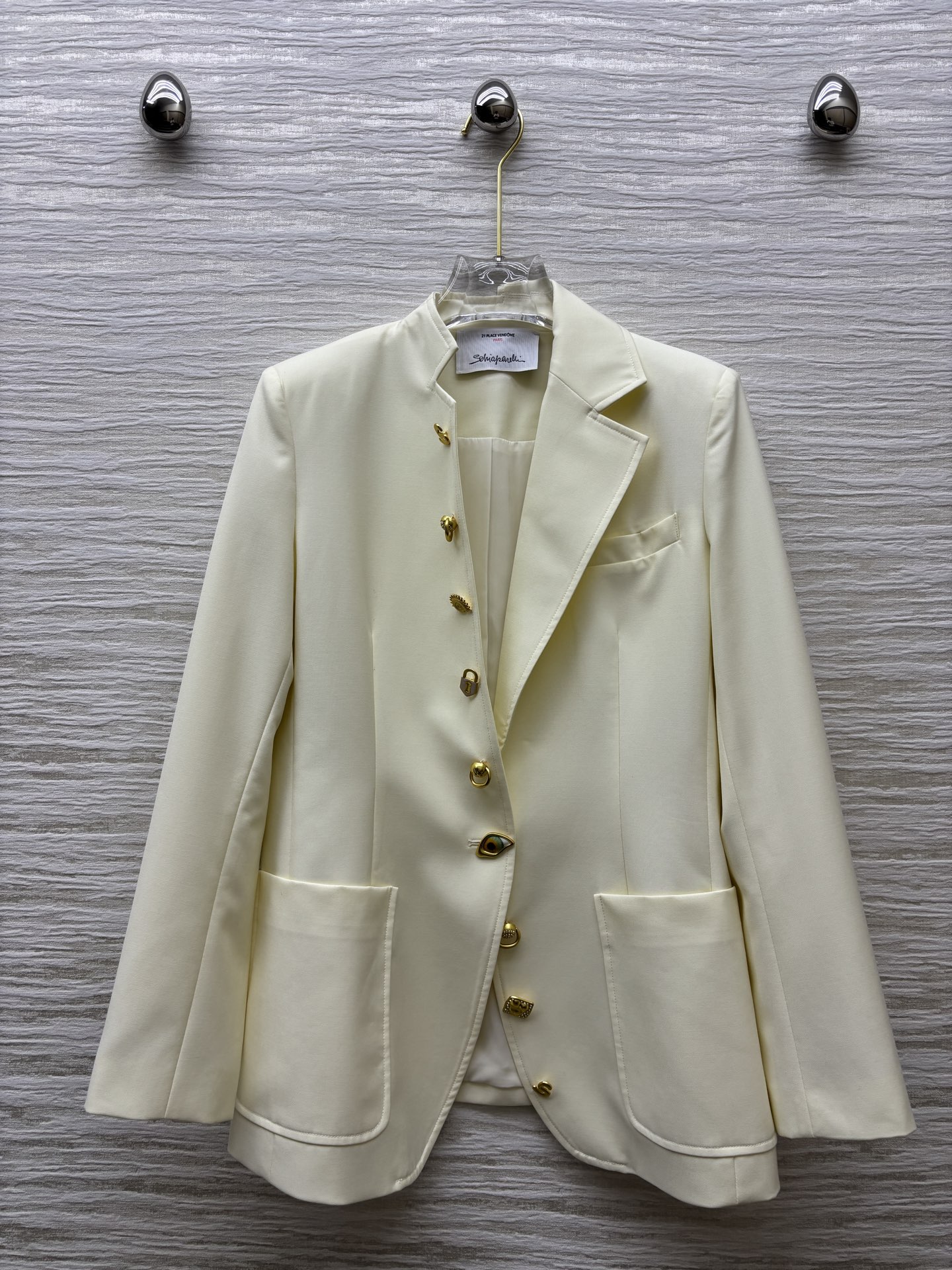 Unique Buckle Lapel Blazer - Fitted Waist, Slim Fit, Stylish & Chic 2 i1746336822124 1062 0 0