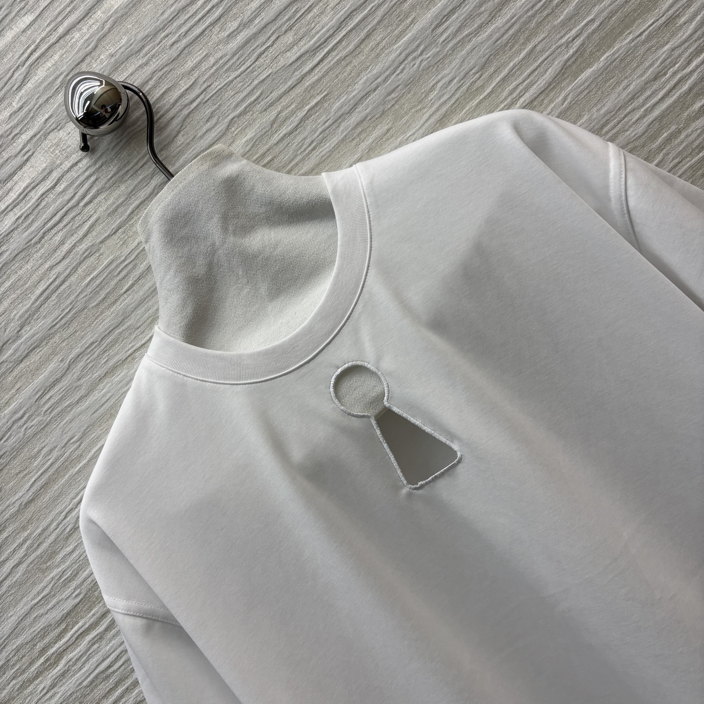 Embroidered Short Sleeve T-Shirt, Classic Brand Design, Unisex Style 5 i1747631079070 3651 0 3