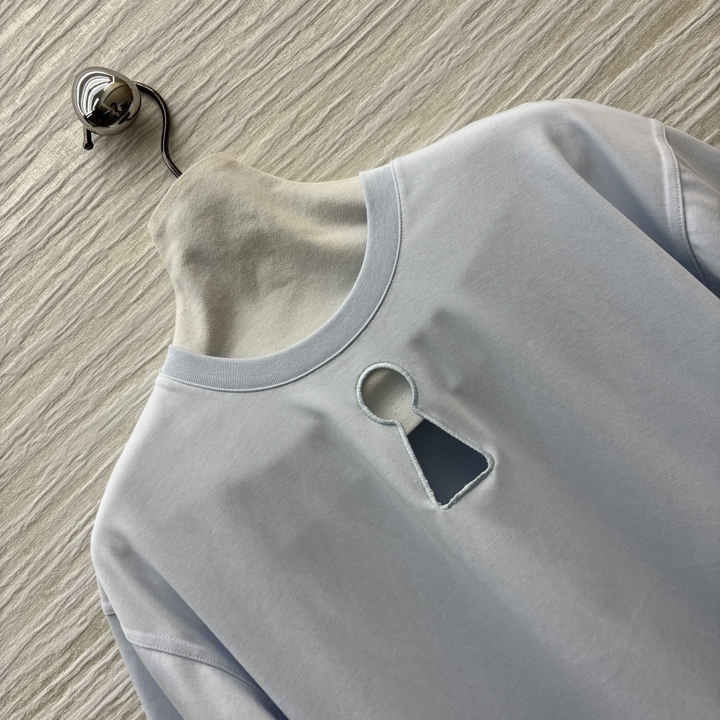 Embroidered Short Sleeve T-Shirt, Classic Brand Design, Unisex, S-L 5 i1747631116528 3672 0 3