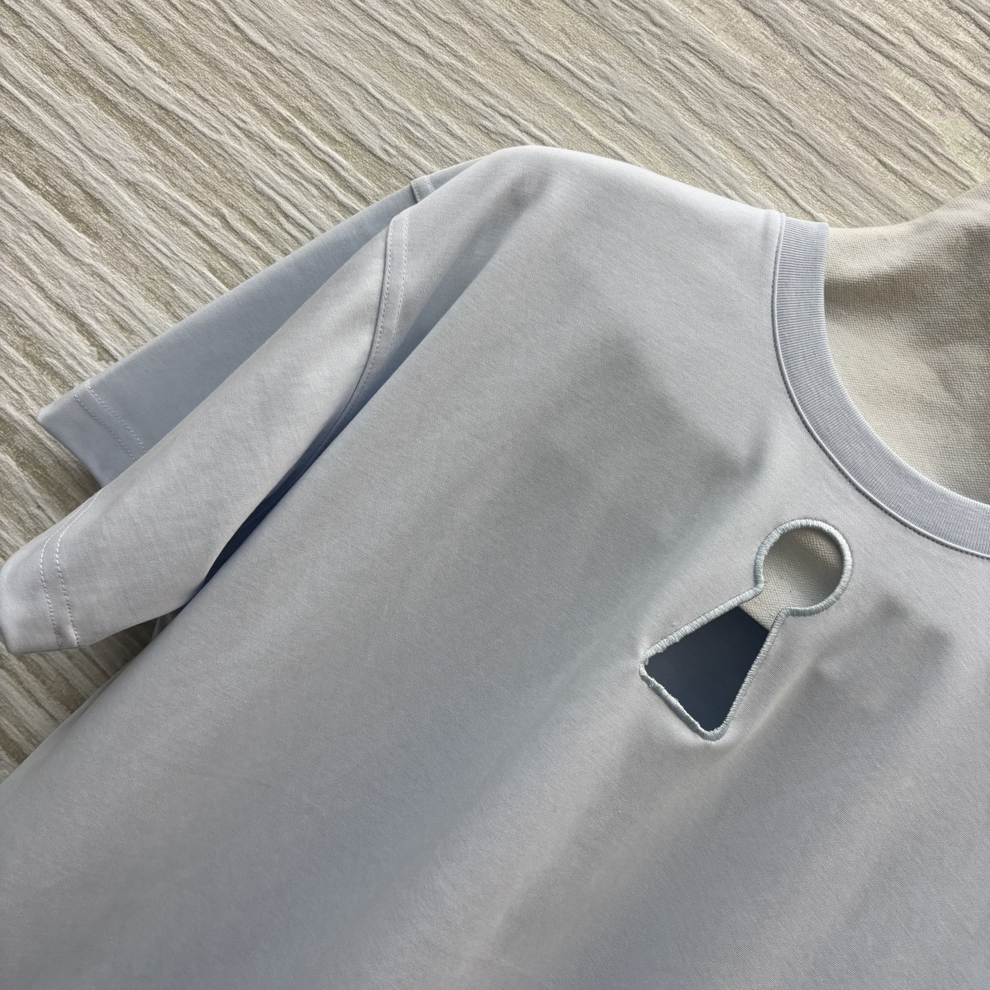 Embroidered Short Sleeve T-Shirt, Classic Brand Design, Unisex, S-L 4 i1747631116557 3938 0 2
