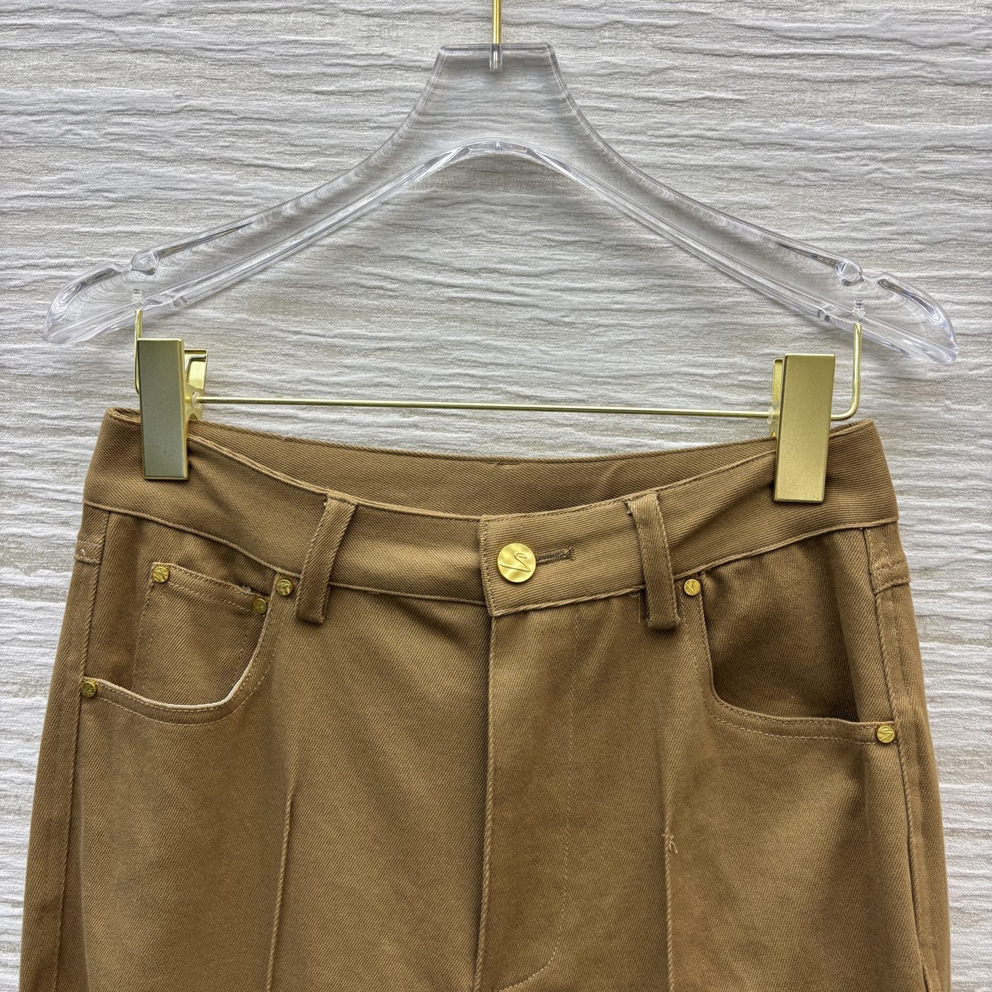 Women's High Waisted Stretch Flare Pants with Front Crease - Slim Fit 3 i1747631228080 3168 0 1
